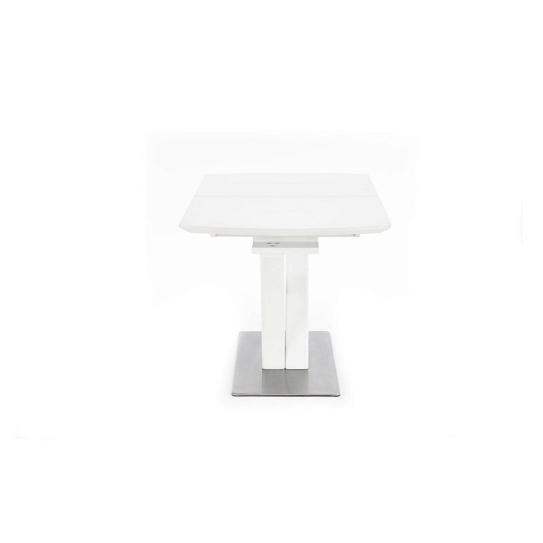 Masa extensibila alba Palermo, 140/180X80X75 CM - ACAJU