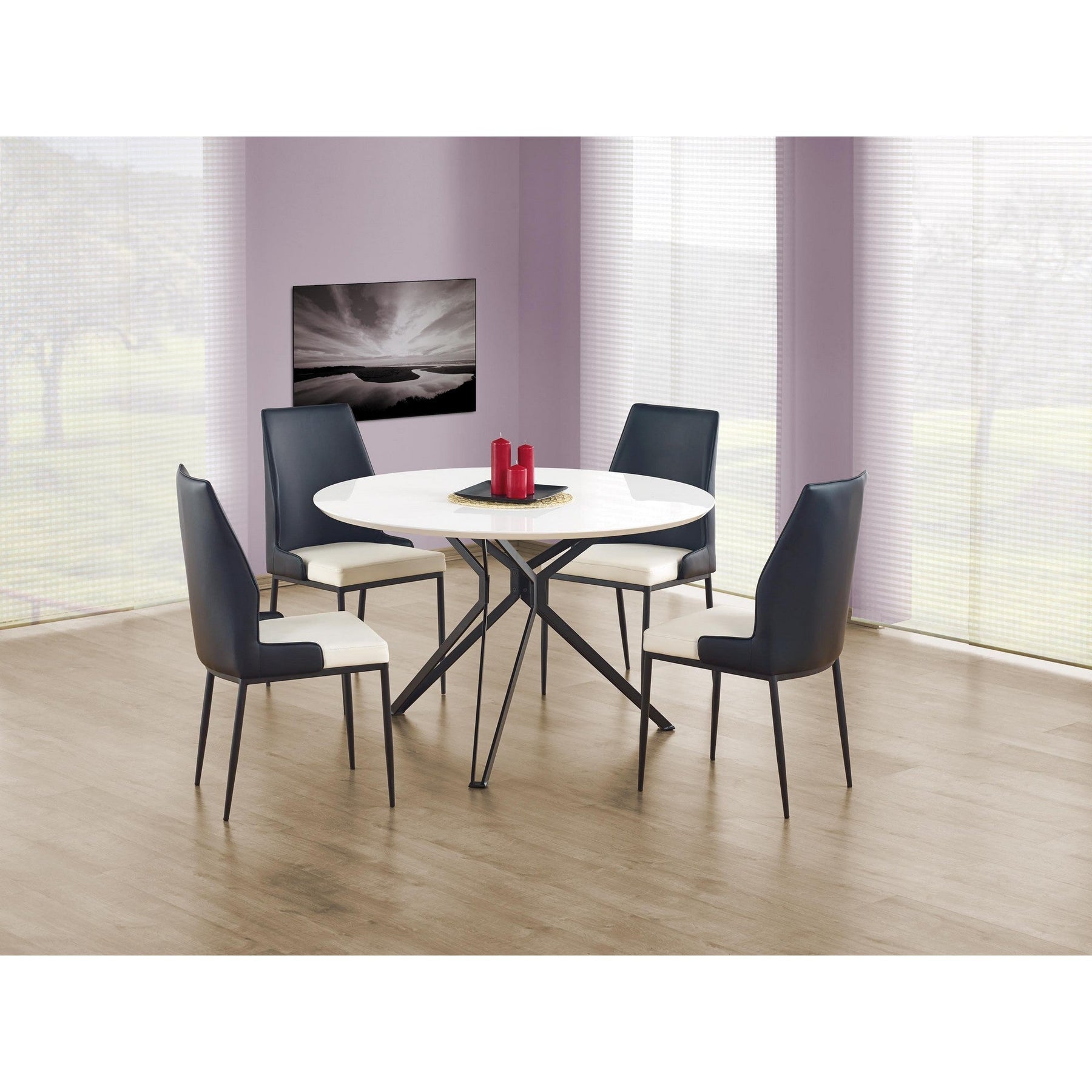 Masa bucatarie rotunda Pixel, Ø120XH76 CM