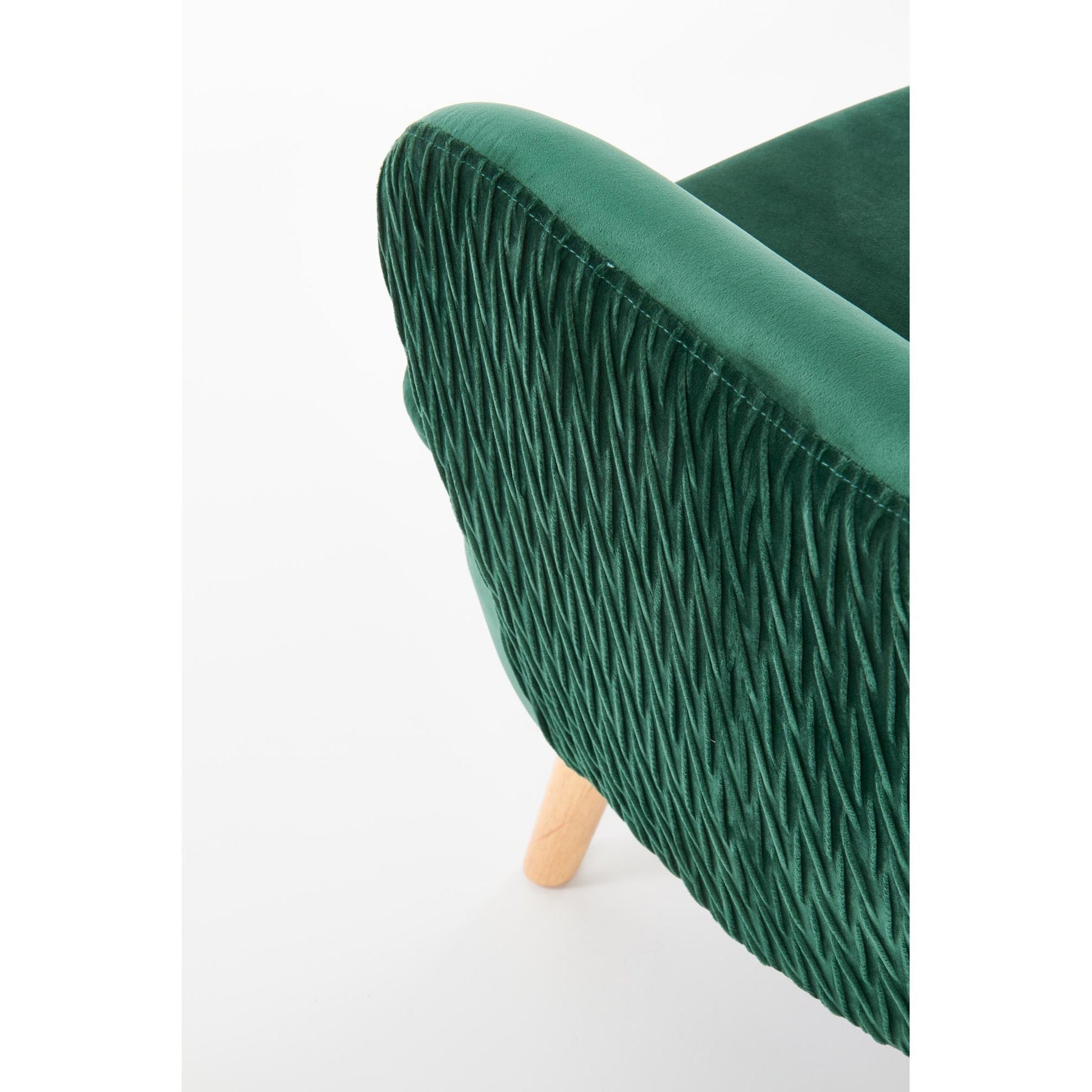 Fotoliu RAVEL, verde, 70x78x100x48 cm