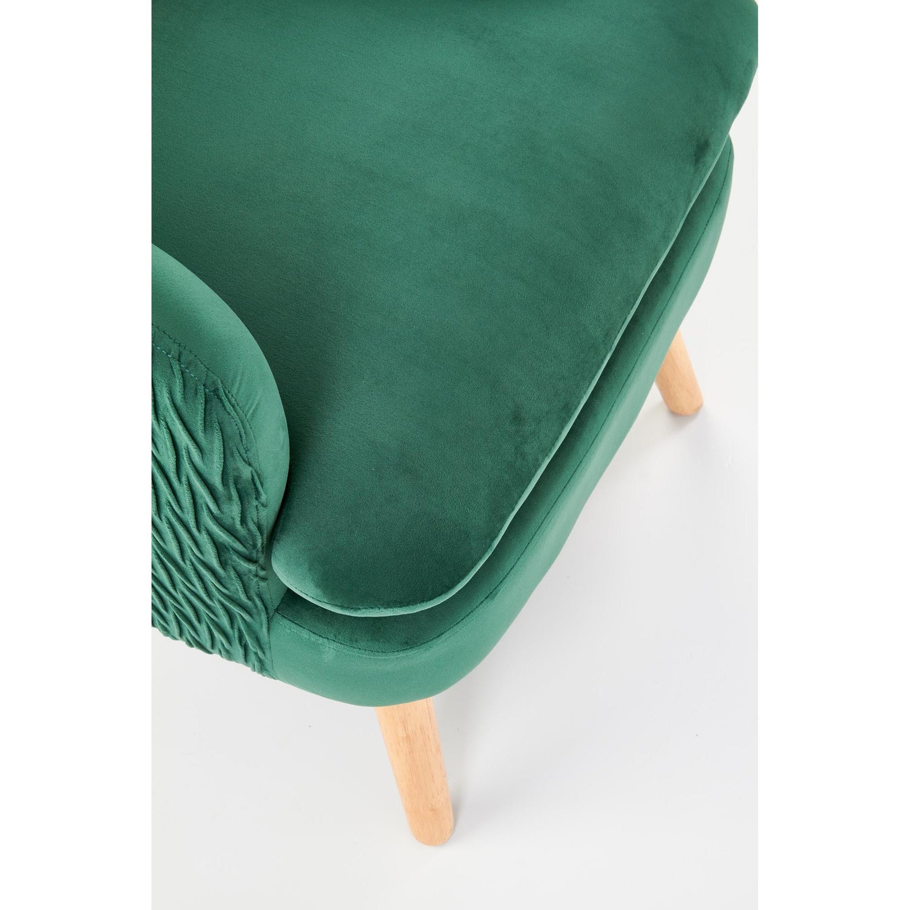 Fotoliu RAVEL, verde, 70x78x100x48 cm
