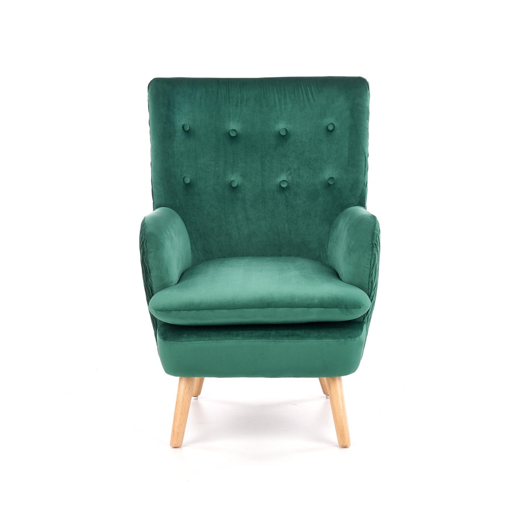 Fotoliu RAVEL, verde, 70x78x100x48 cm