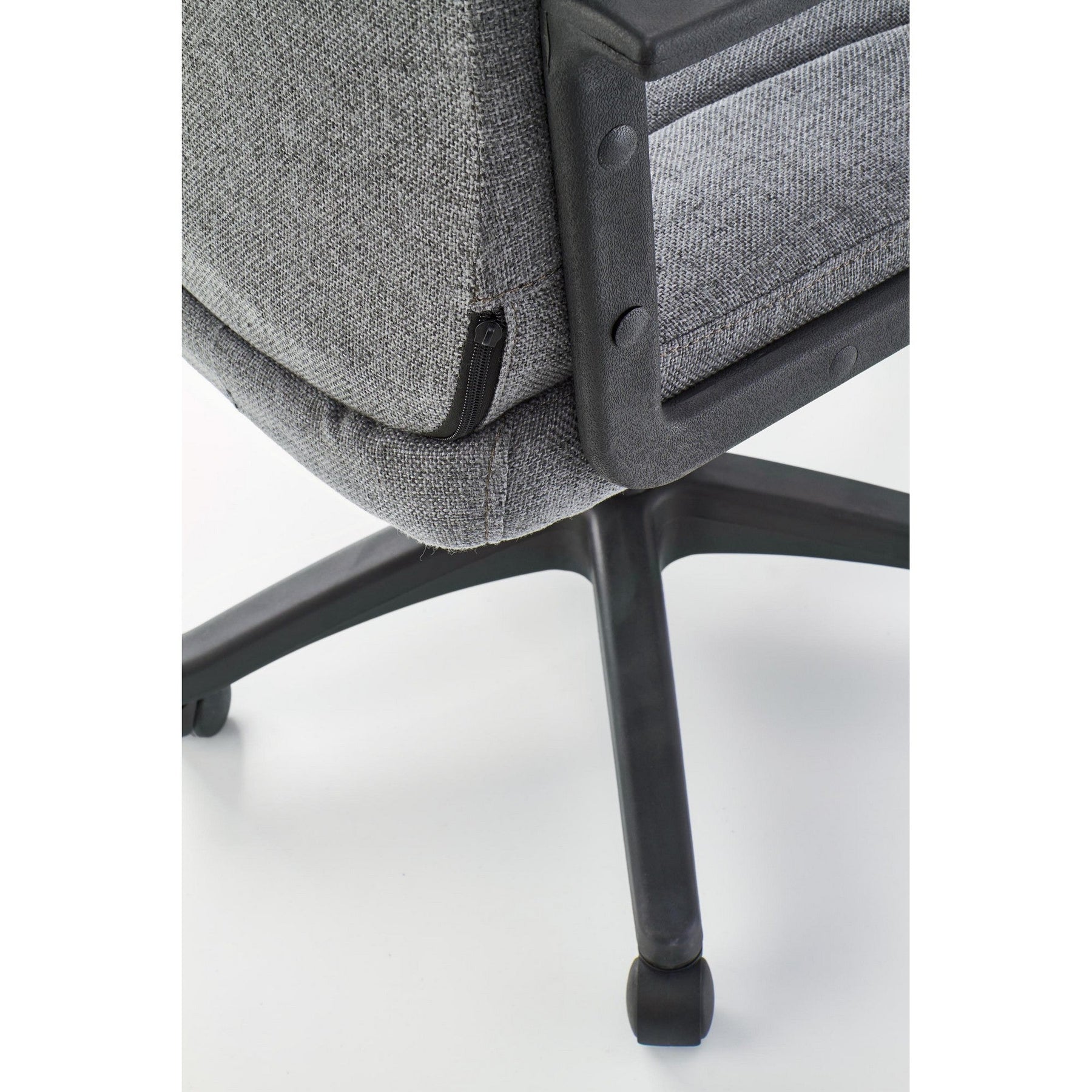 Scaune birou material textil gri RINO, 61X63X112/122 cm