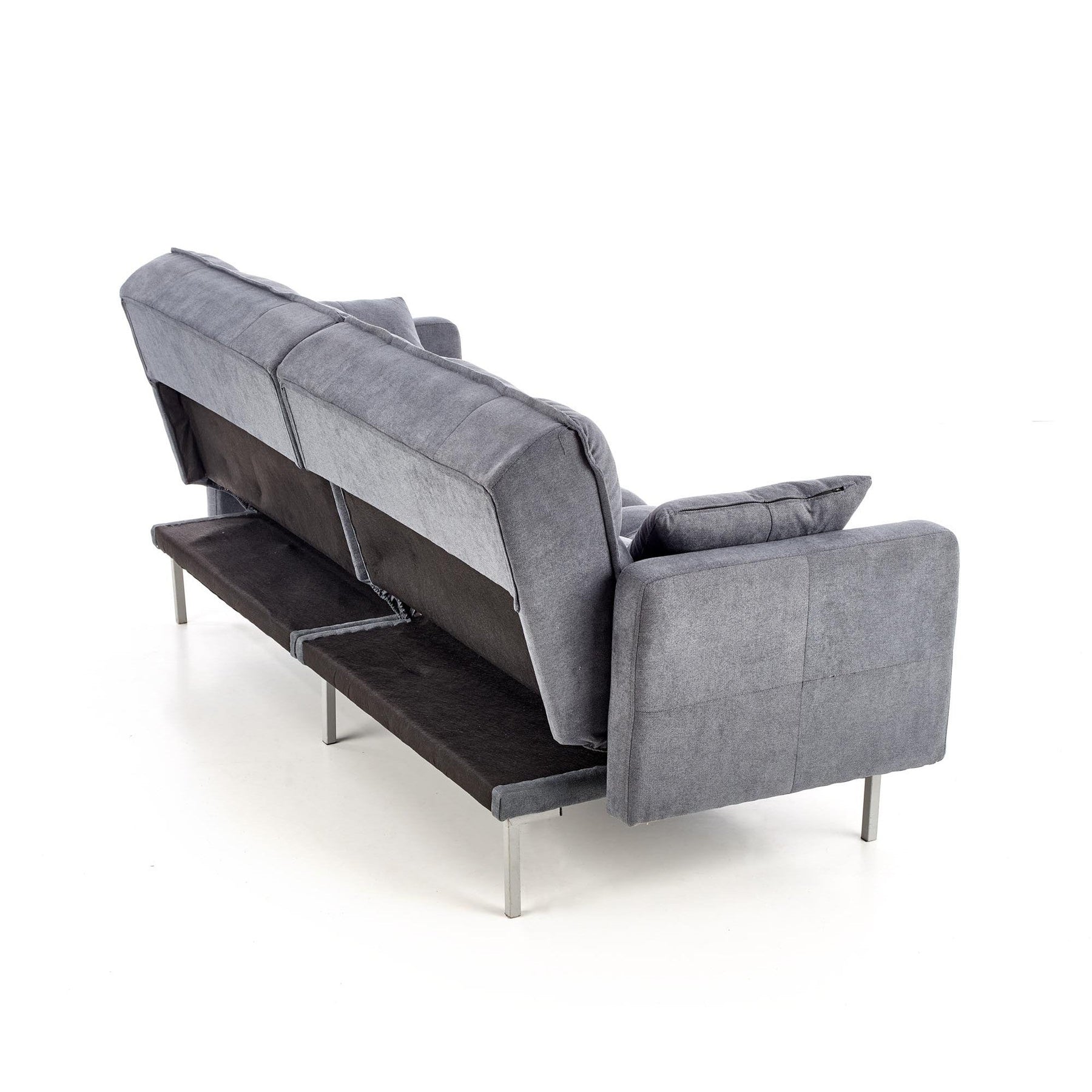 Canapea extensibila ROBERTO, gri albastru, 193x85/108x86/58 cm