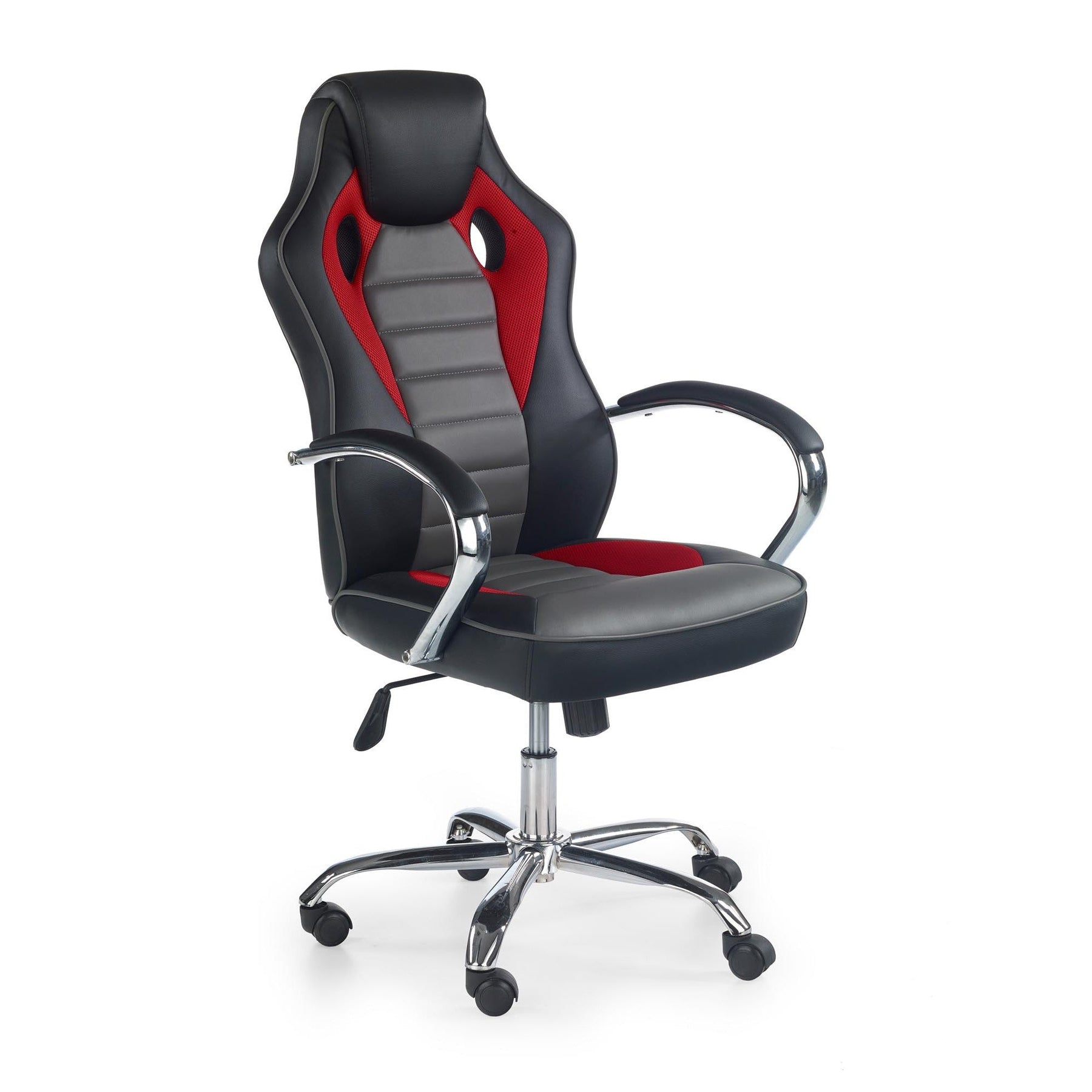 Scaun gaming red Scroll, 61X70X108/116 CM