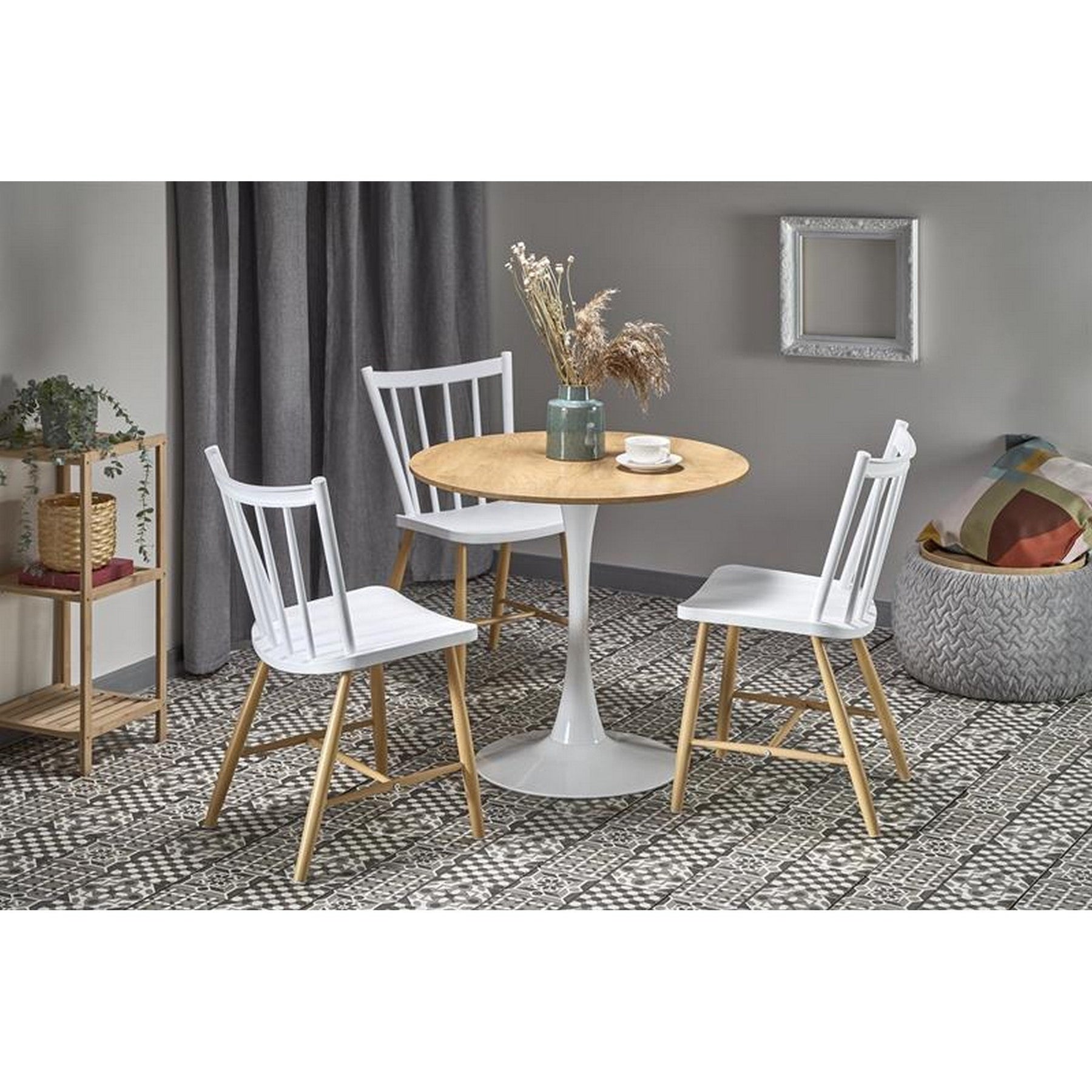 Masa rotunda Sting, Ø80X73H CM