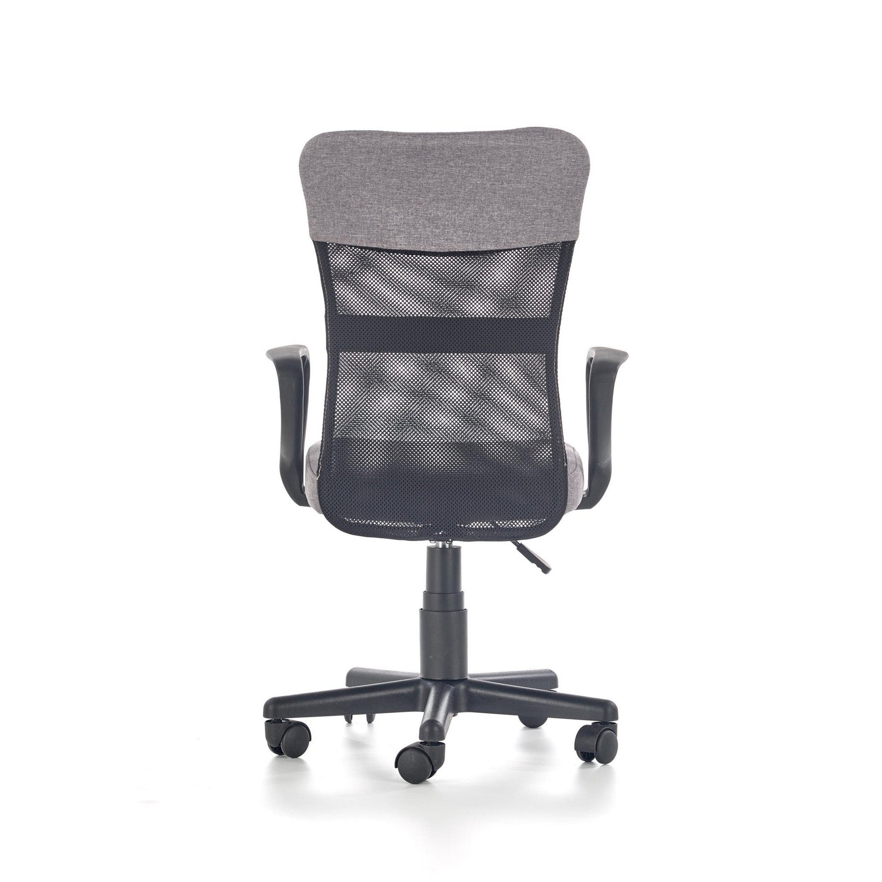 Scaun cu spatar plastic gri inchis Timmy, 52X59X81/91 CM