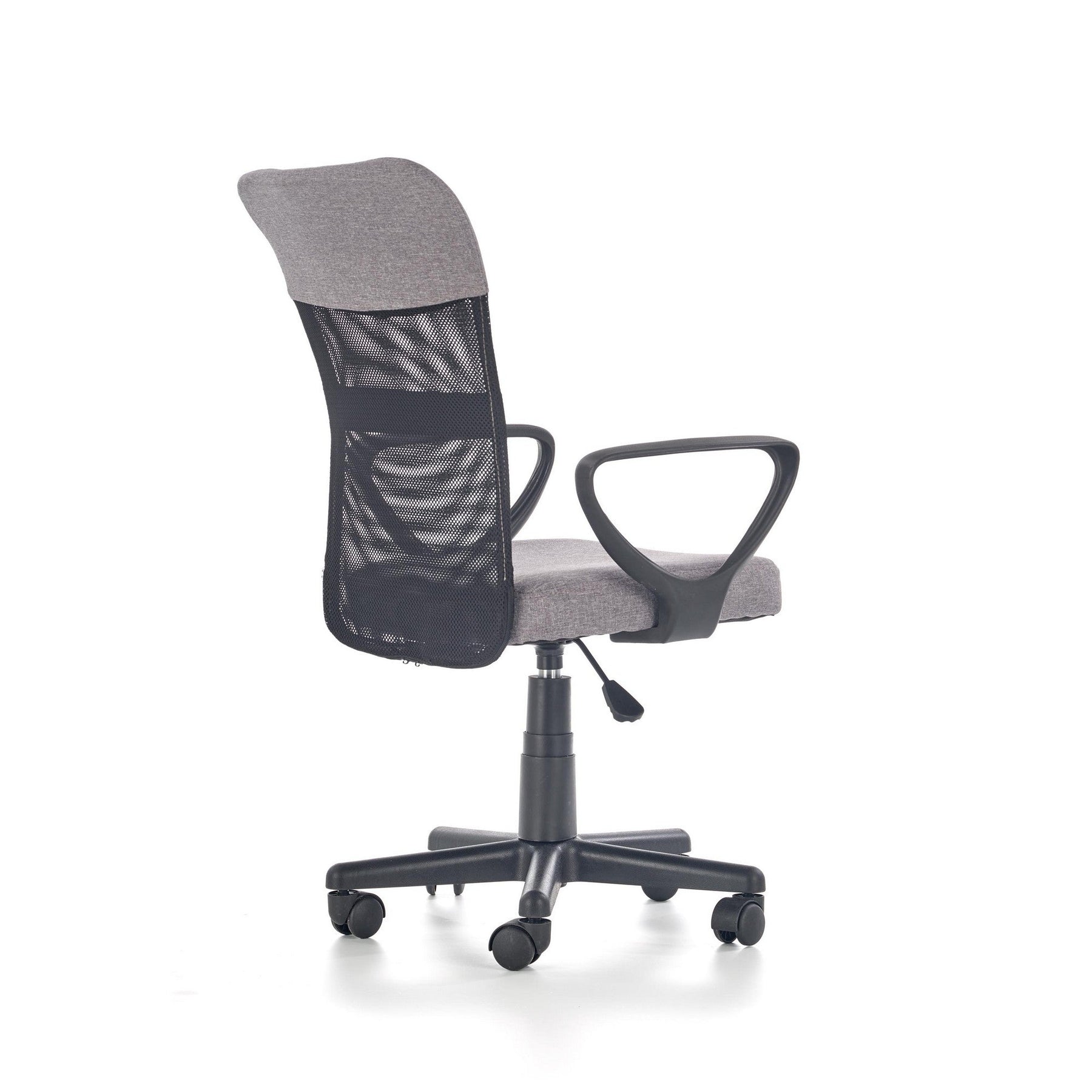 Scaun cu spatar plastic gri inchis Timmy, 52X59X81/91 CM