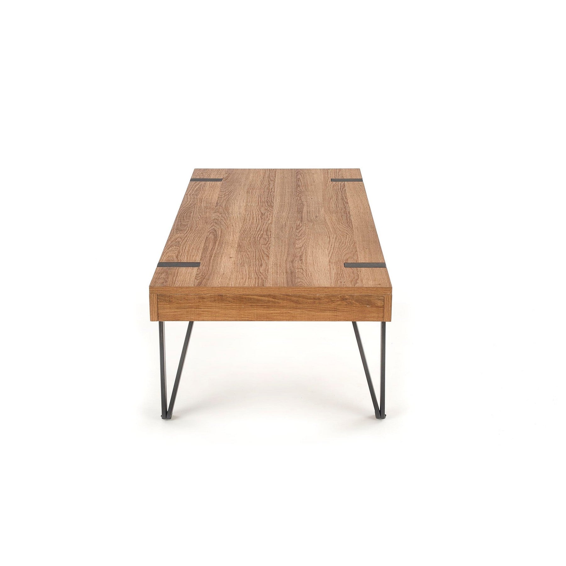 Masuta cafea cu sertare Tuluza, nuc honey, MDF, 120X55X42 CM - ACAJU