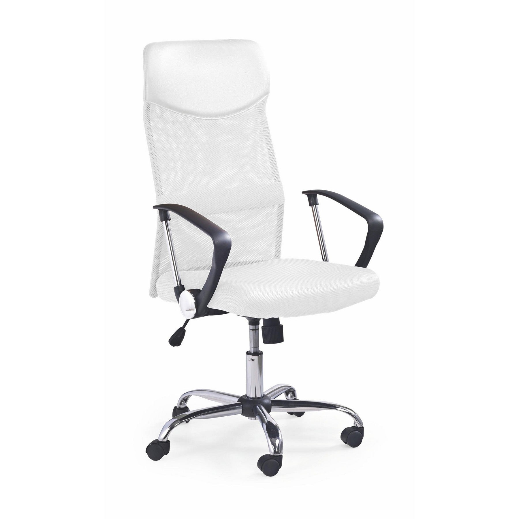 Scaun cu spatar alb Vire, 61X63X110/120 CM