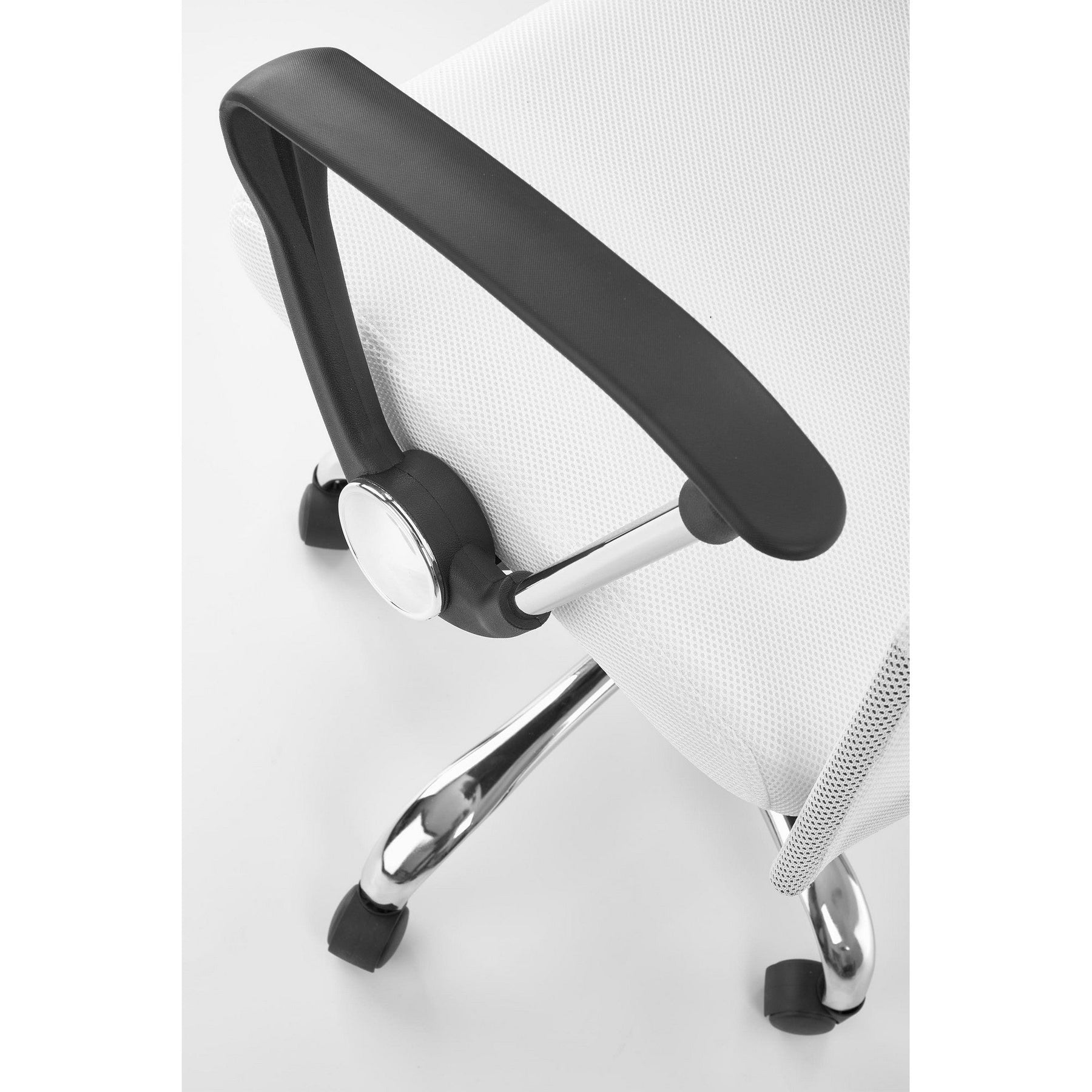 Scaun cu spatar alb Vire, 61X63X110/120 CM