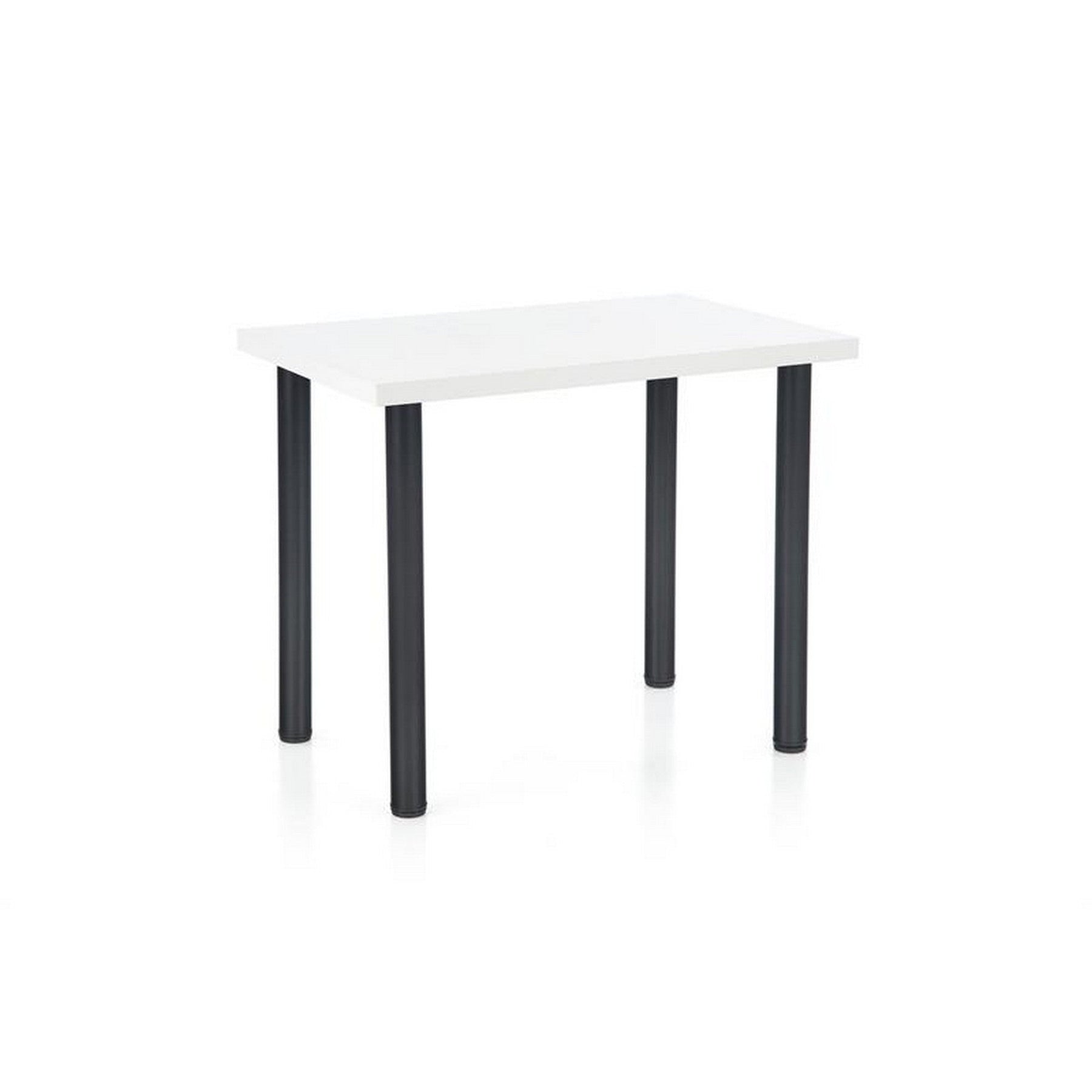 Masa sufragerie Modex 2 alb/negru, 90/60/75 CM
