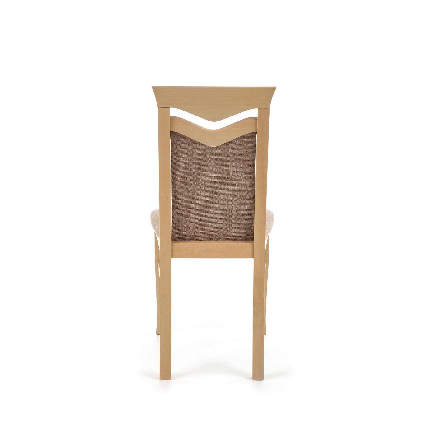 Scaun tapitat cu stofa gri Citrone, 44X43X96 CM