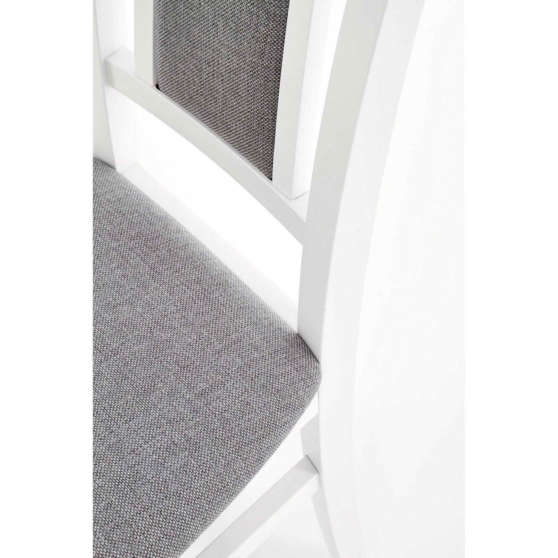 Scaun clasic alb Konrad, 46X45X100 CM - ACAJU
