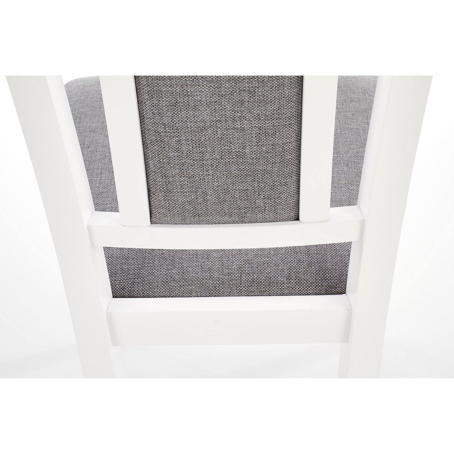 Scaun clasic alb Konrad, 46X45X100 CM - ACAJU