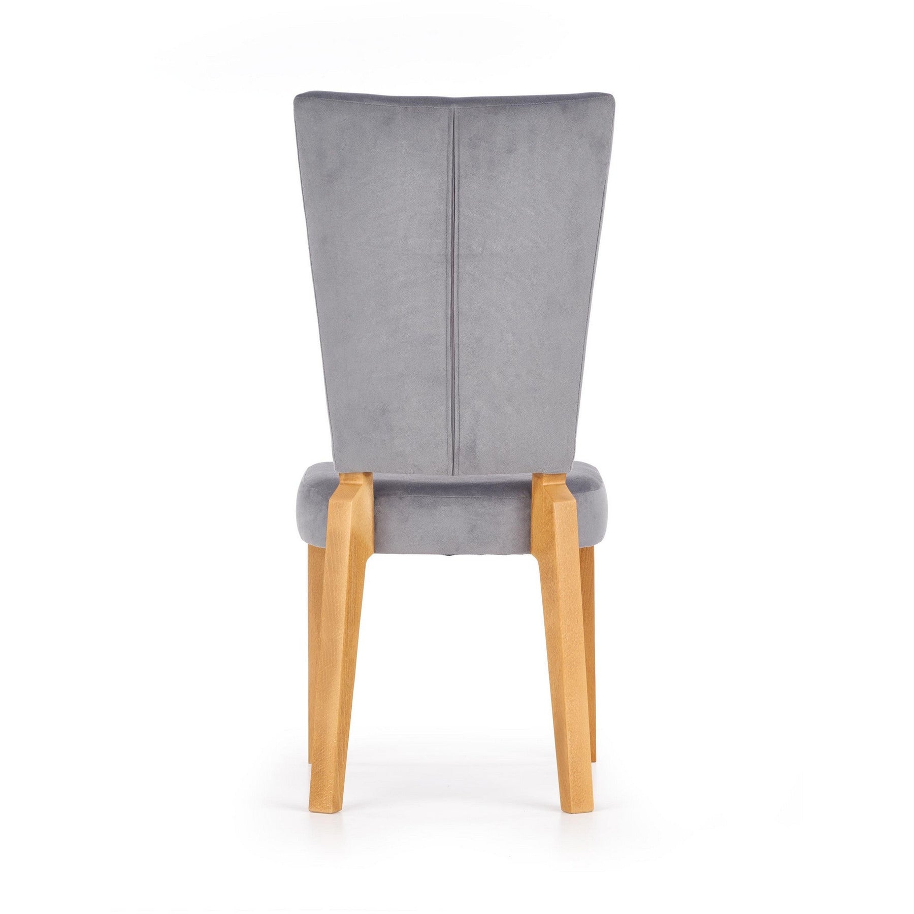Scaun tapitat cu stofa catifelata Rois, 58X43X94 CM