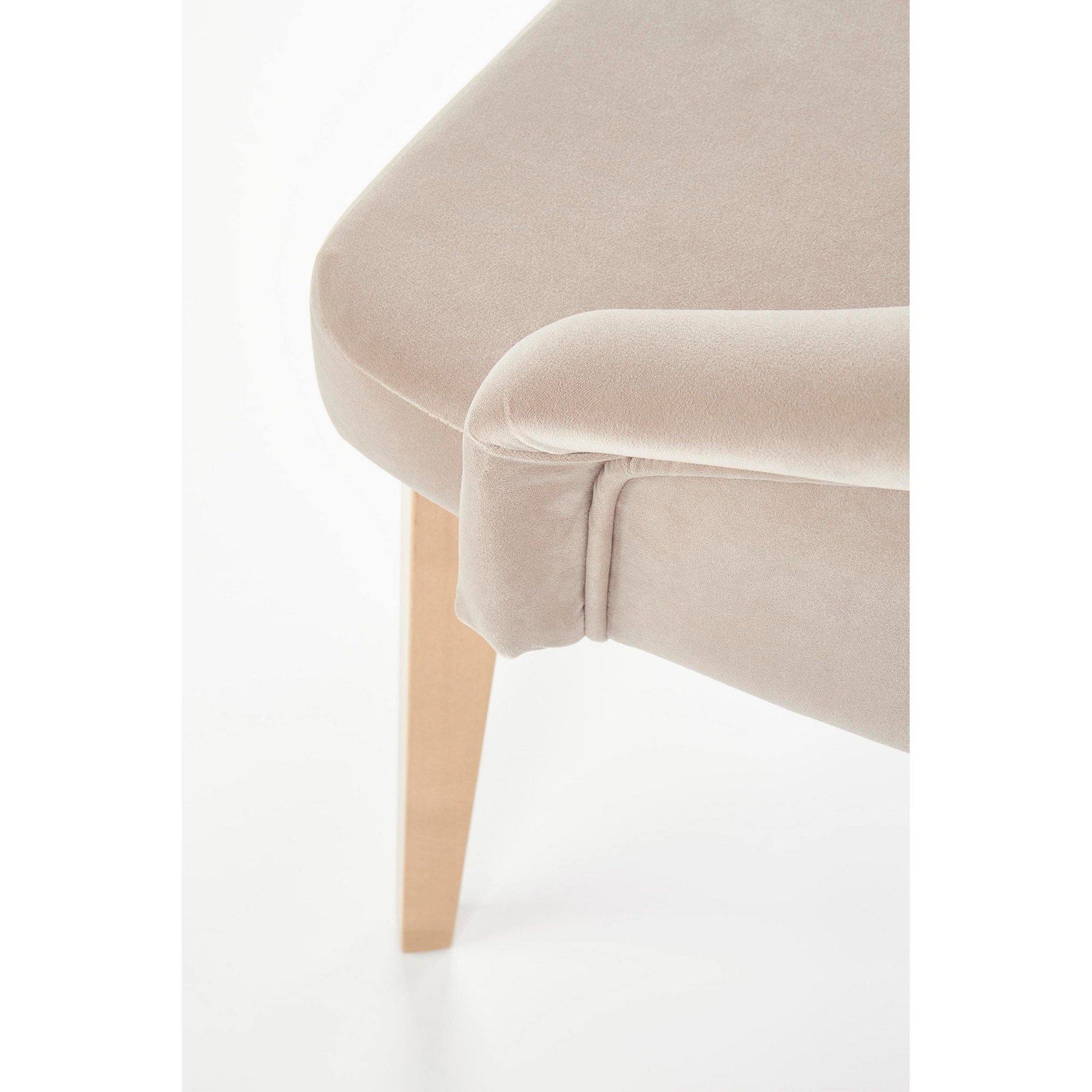 Scaun living Toledo 2, bej, 57X56X86 CM - ACAJU