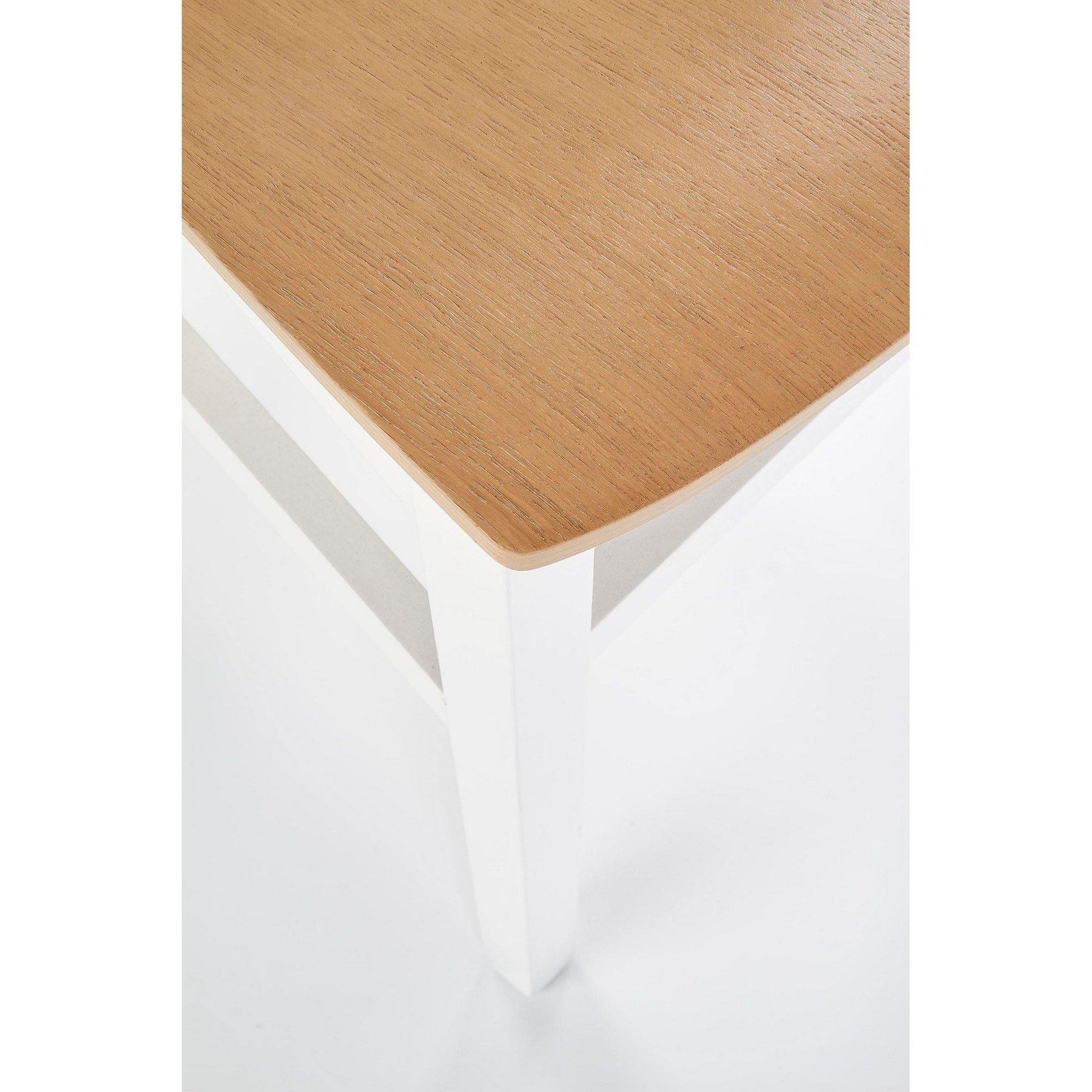 Scaun alb lemn masiv Tutti, 44X56X90 CM - ACAJU