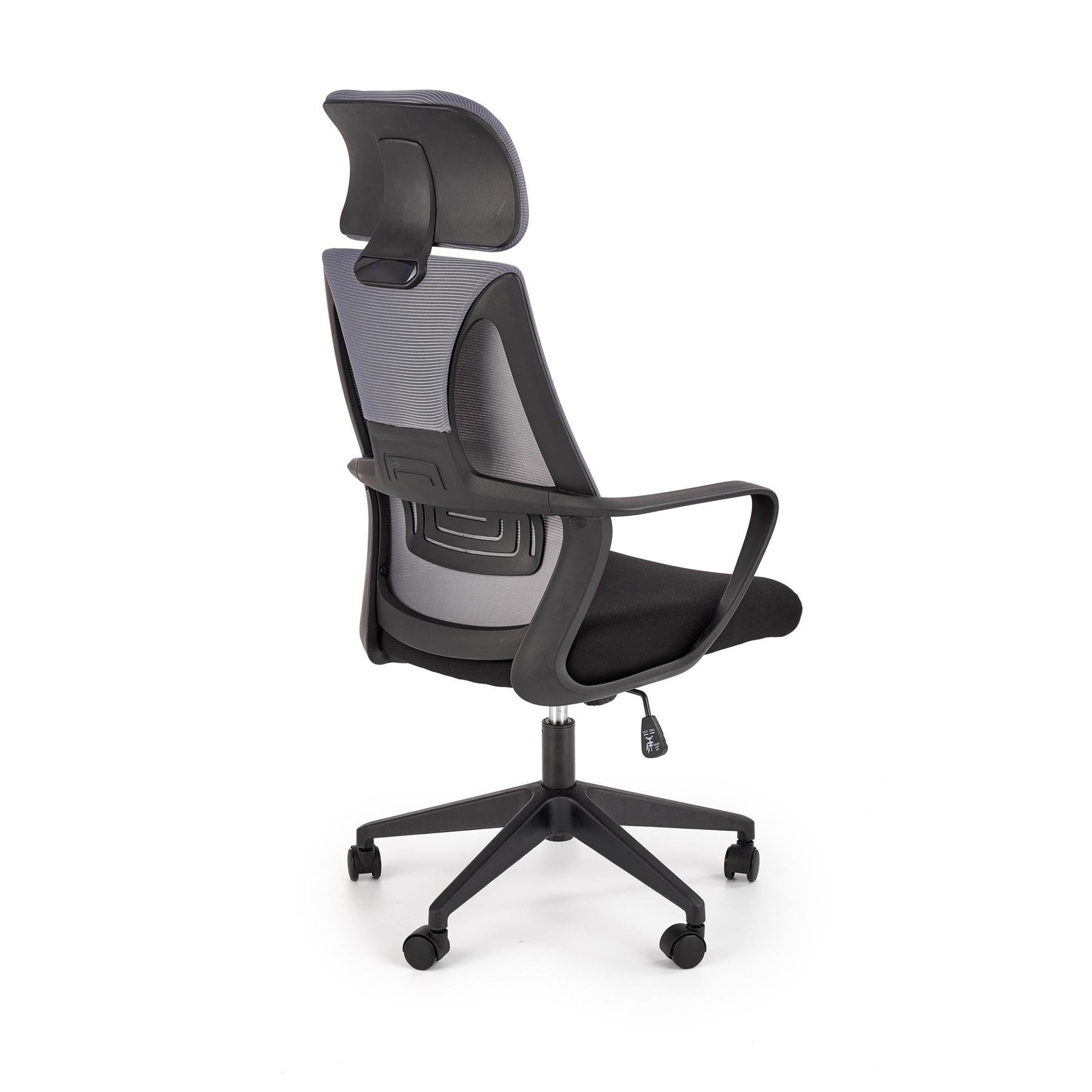 Scaun de birou VALDEZ gri/negru, 64/60x116/122x46/52 cm