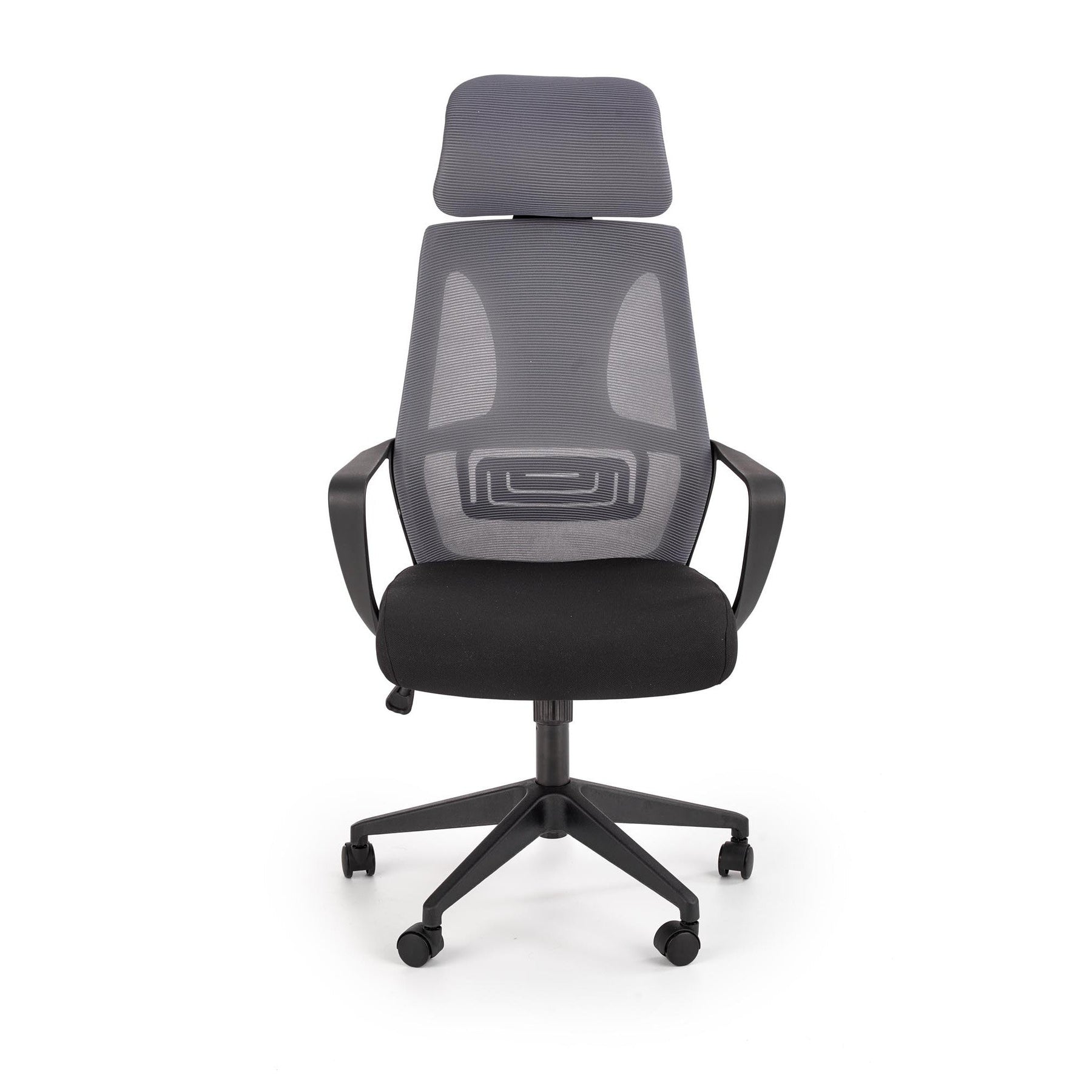Scaun de birou VALDEZ gri/negru, 64/60x116/122x46/52 cm