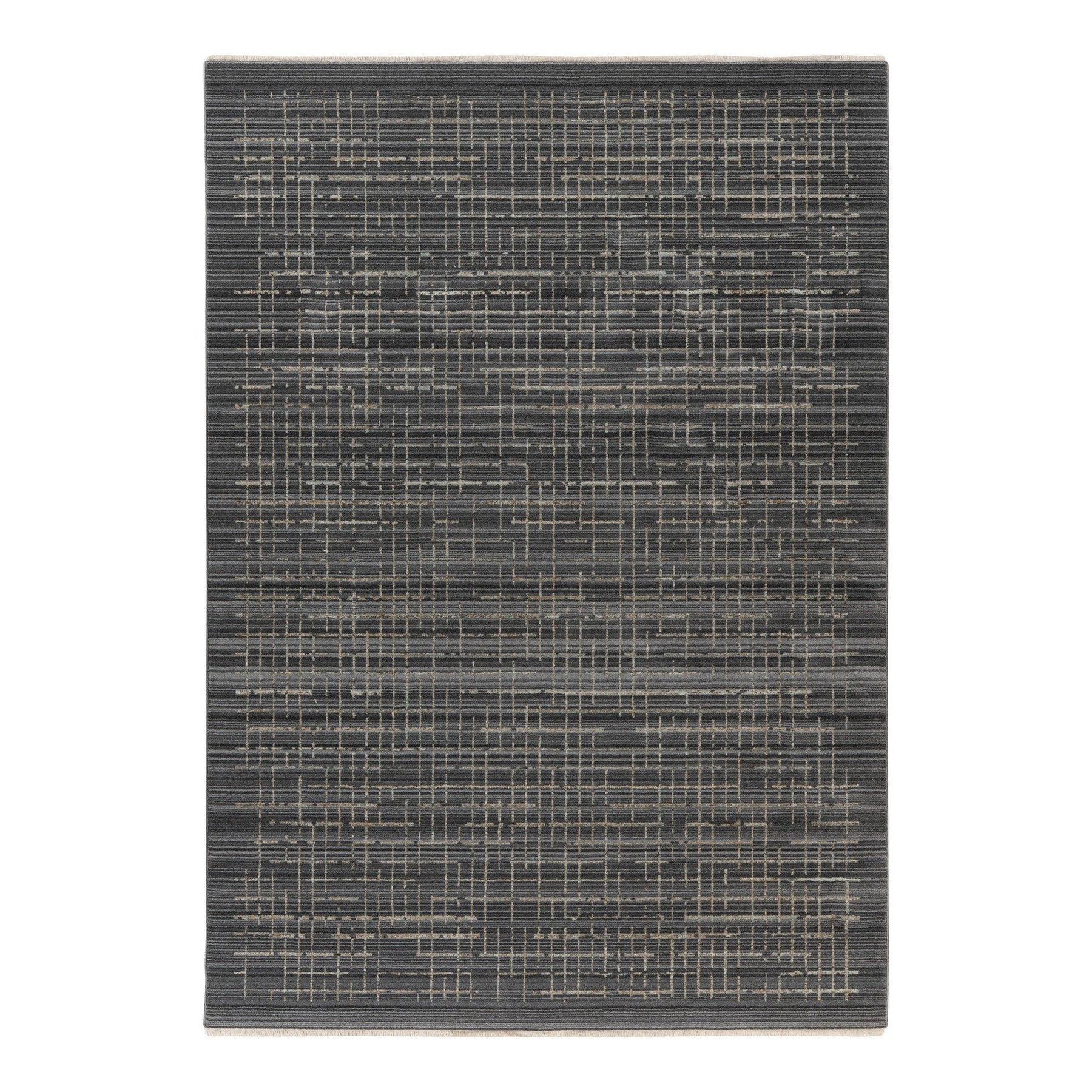 Covor VOGUE 704, 160x230 cm, forma dreptunghiulara, poliester, gri