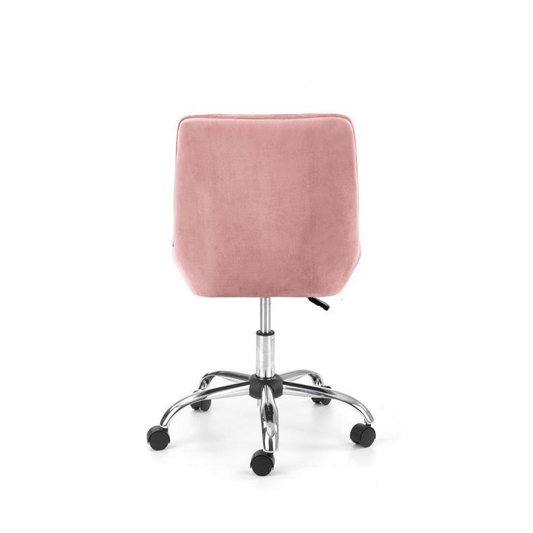 Scaun ergonomic pentru birou Rico, roz, 51x54x81/91cm