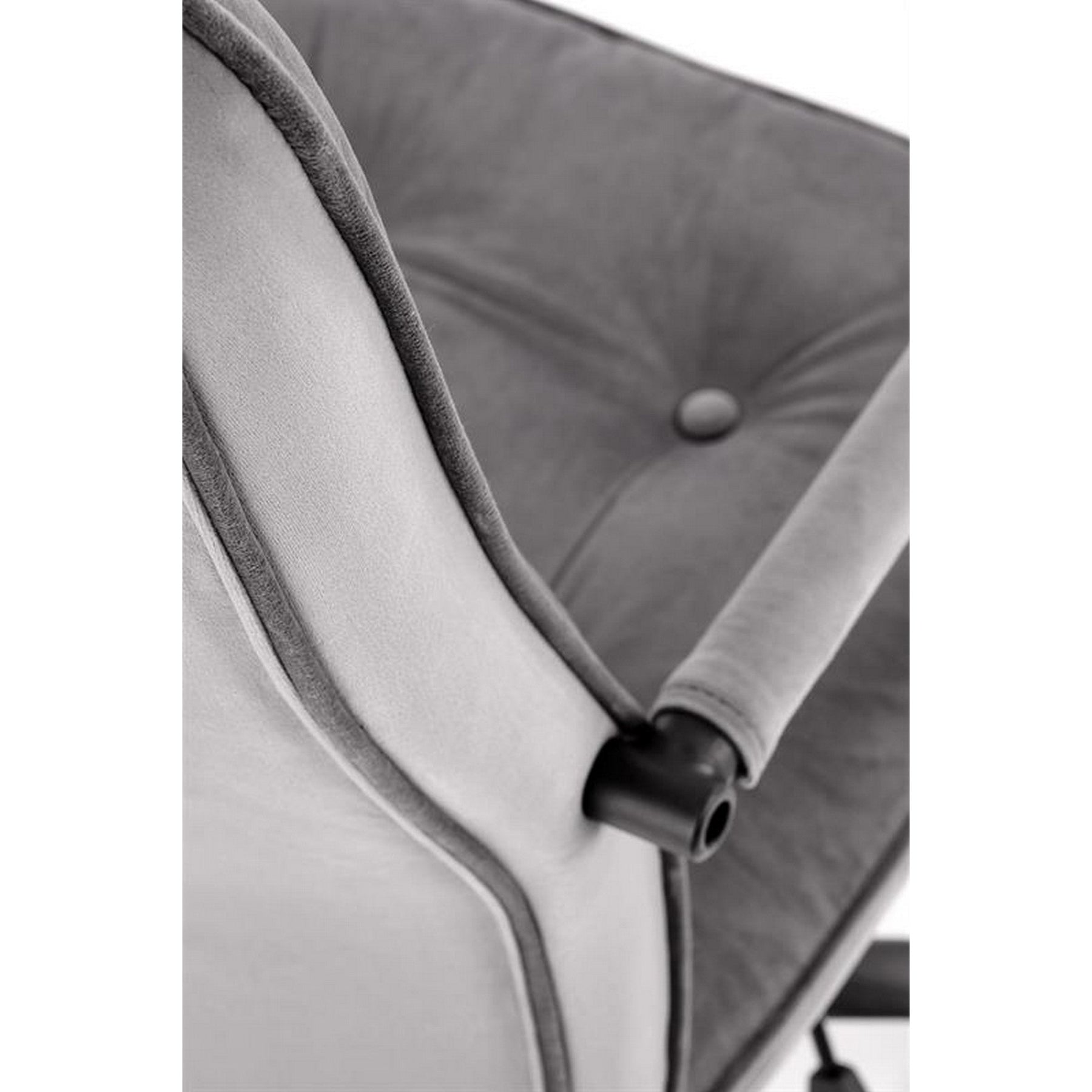 Scaun birou Colin, gri, 54x57x102/110 cm
