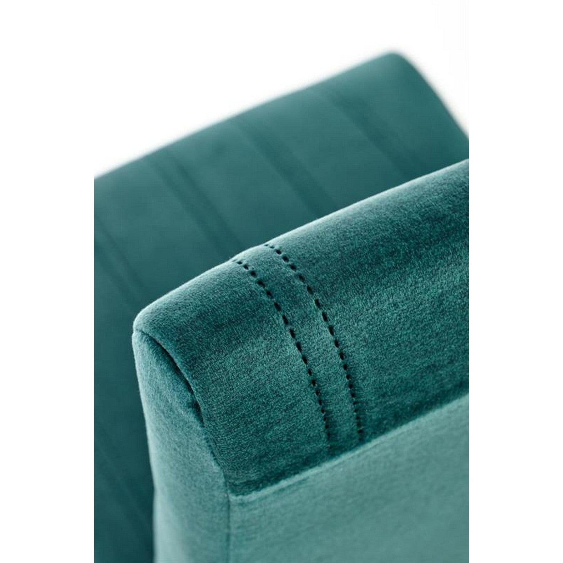Scaun DIEGO 3, stofa catifelata verde inchis, 47x59x99 cm