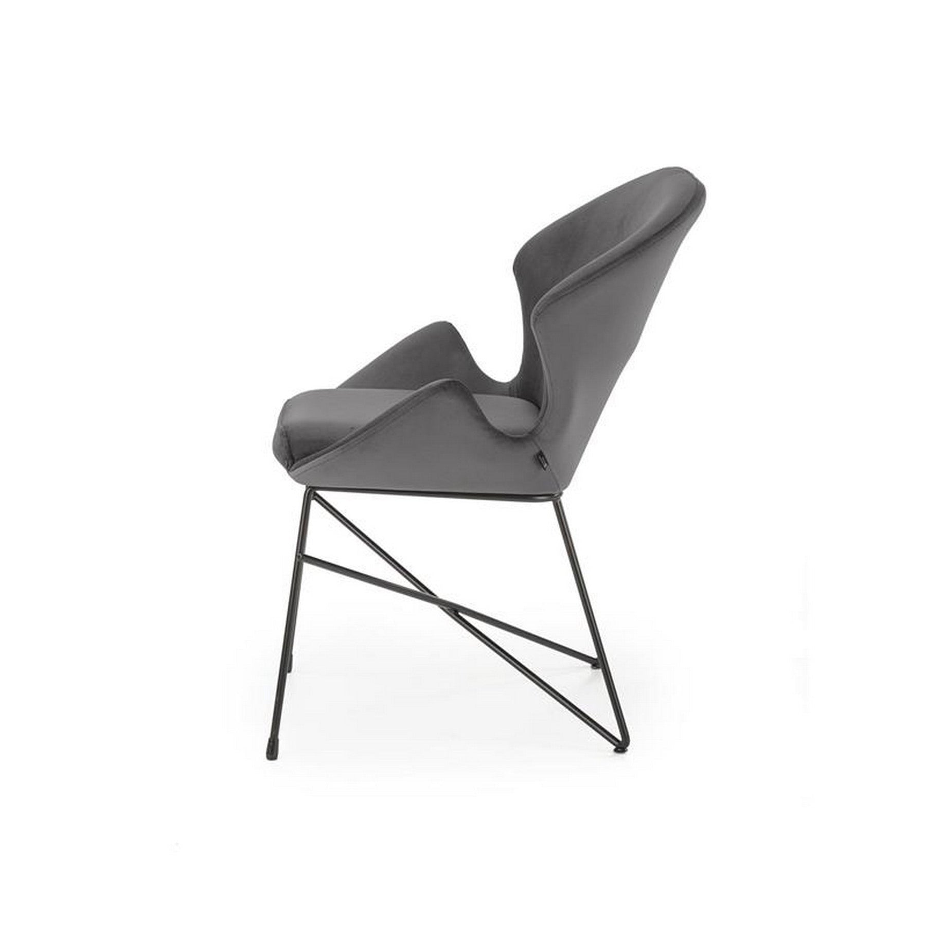 Scaun K458, gri, 57x62x82 cm