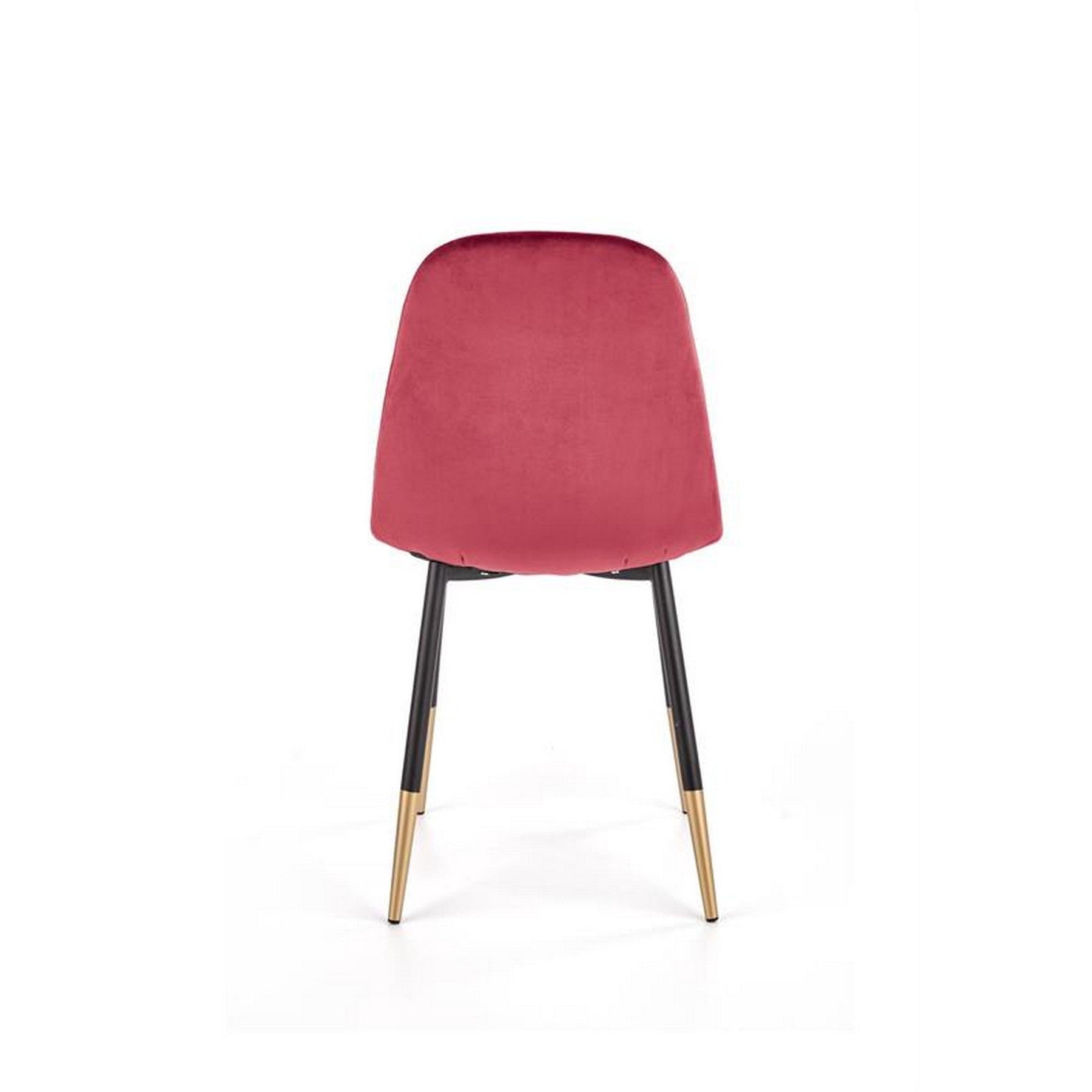 Scaun tapitat K379, rosu, 45x48x88 cm