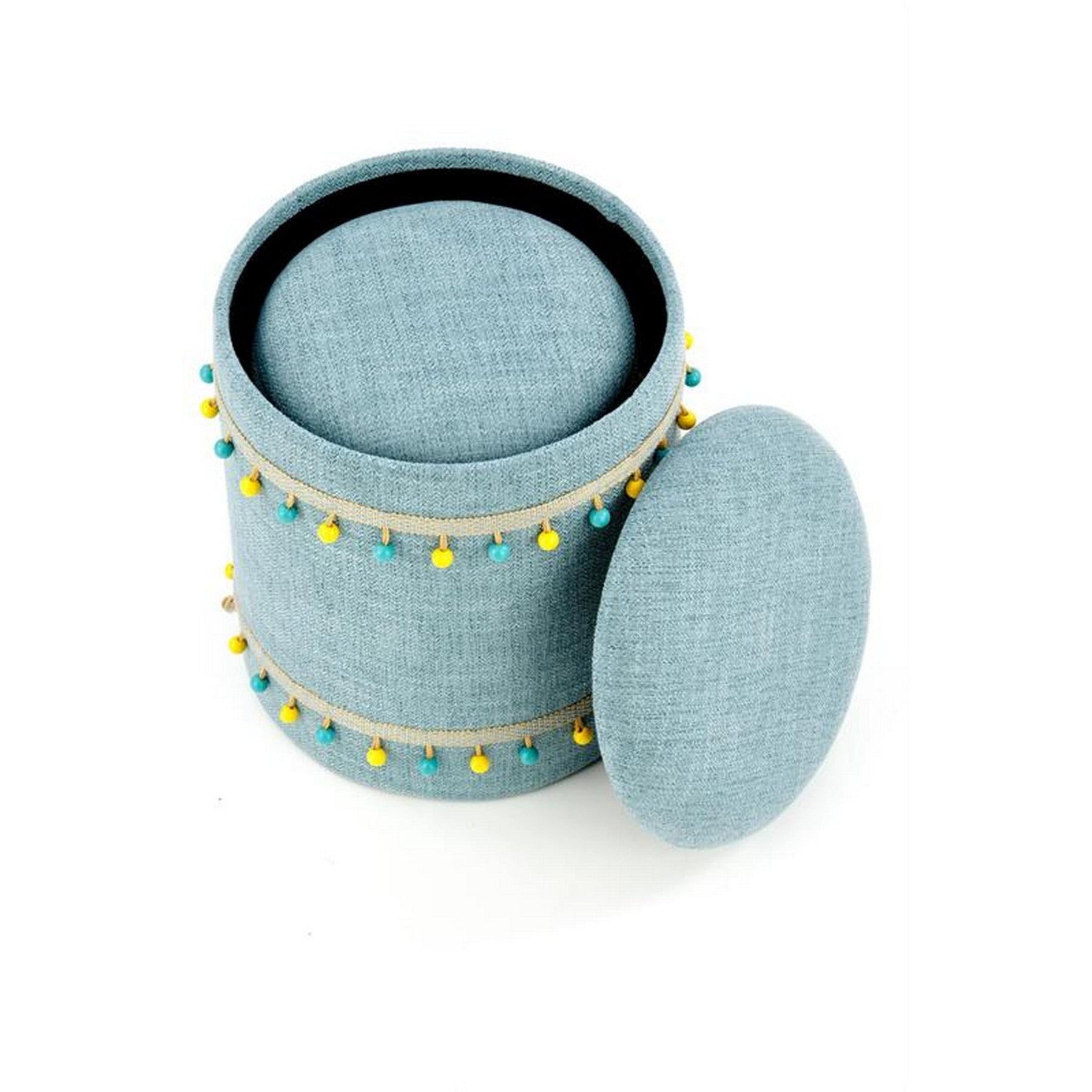 Set 2 tabureti Grado, albastru deschis