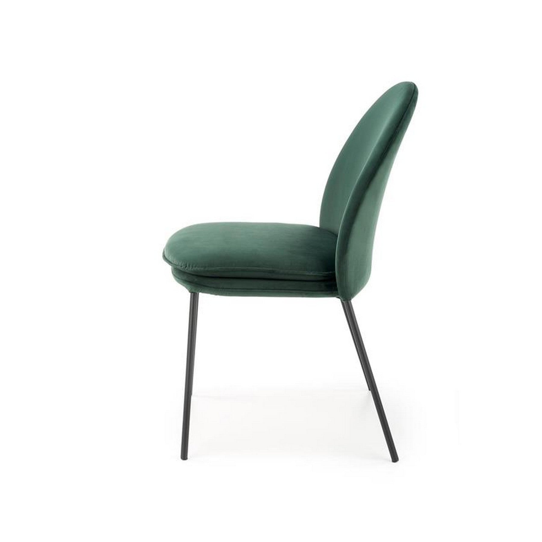 Scaun K443, verde, 50x58x84 cm