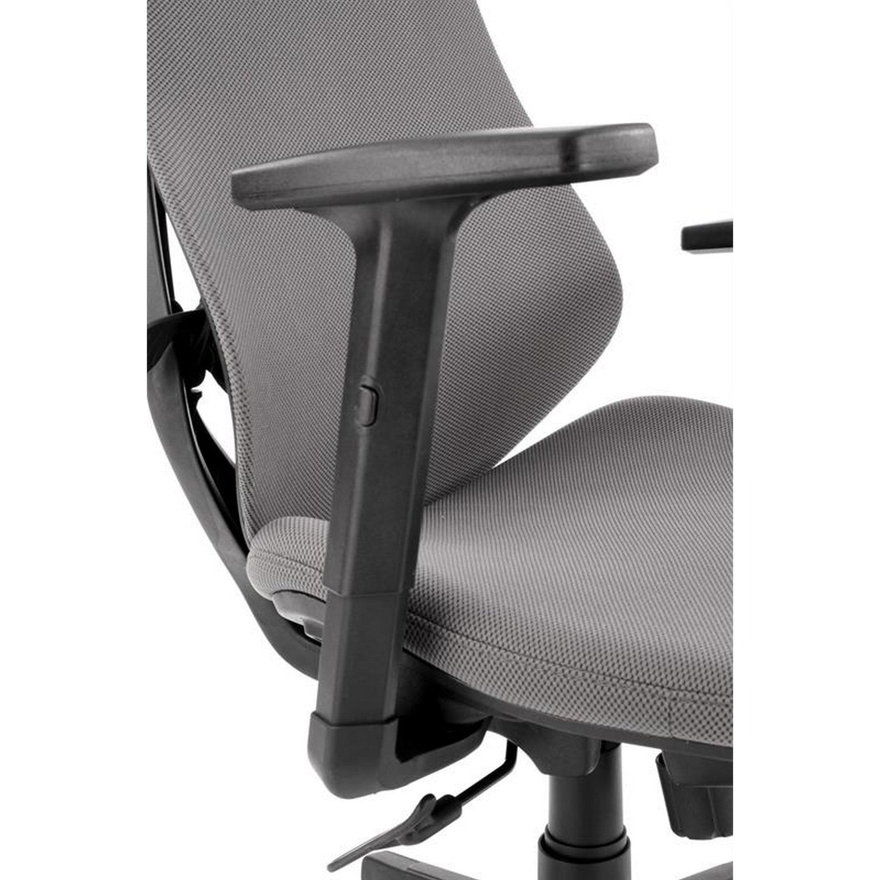 Scaun birou Rubio, gri, 66x60x101/109 cm