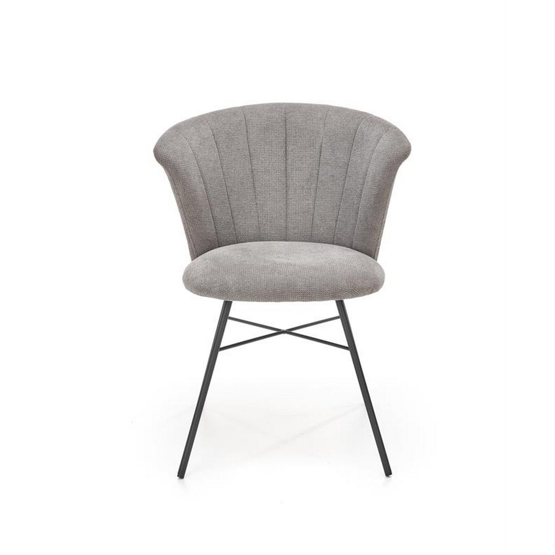 Scaun K459, stofa gri, 60x59x79 cm