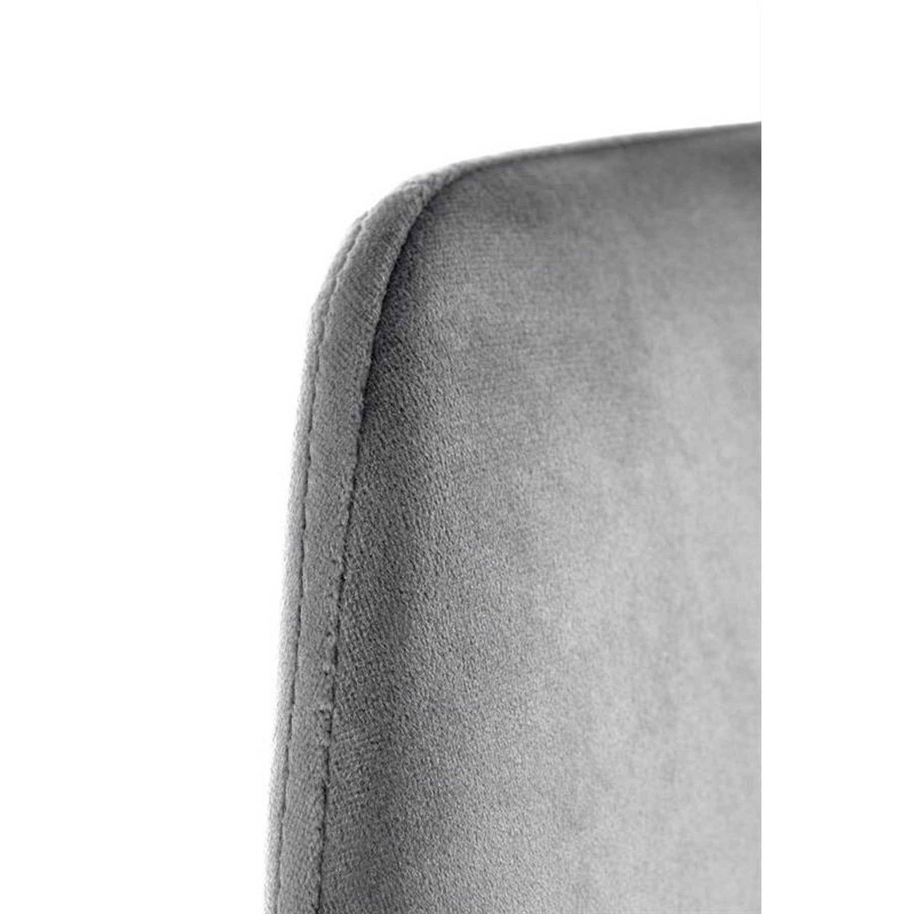 Scaun K460, stofa gri, 49x54x84 cm