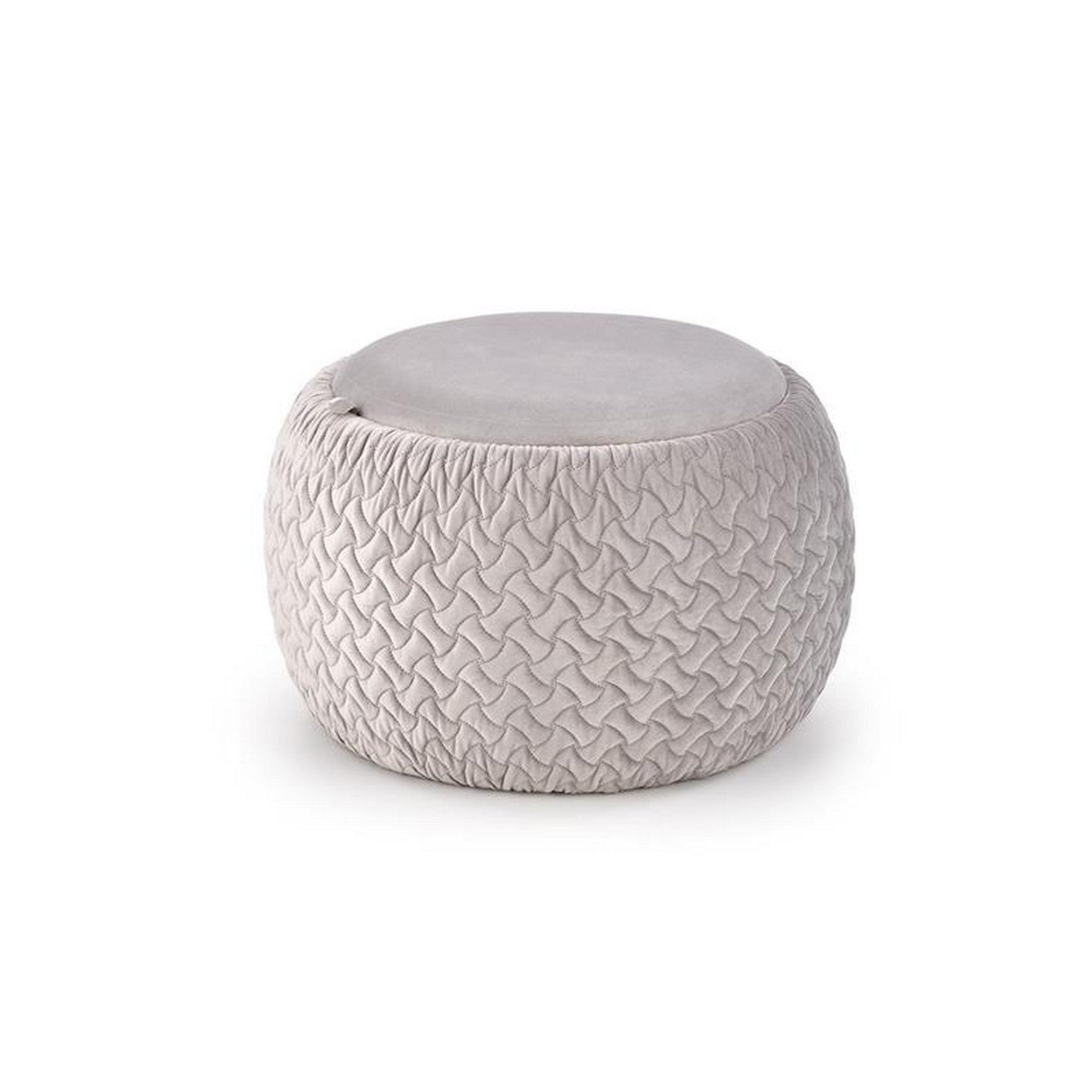 Taburet multifunctional gri Bono, cu spatiu pentru depozitare, 54x37 cm