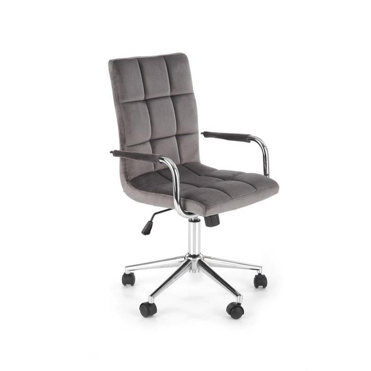 Scaun birou Gonzo 4, gri, 60x53x93/105 cm