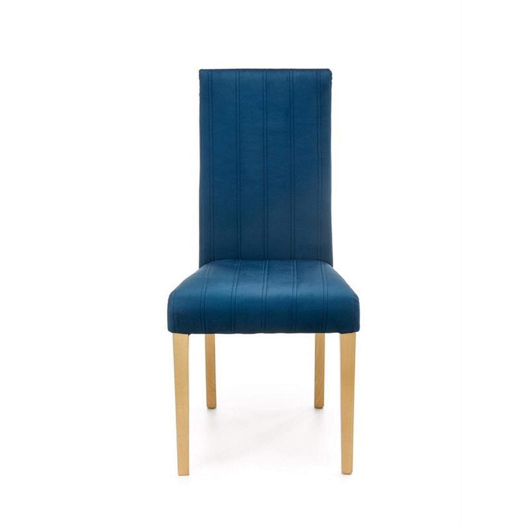 Scaun DIEGO 3, stofa catifelata albastru marin, 47x59x99 cm