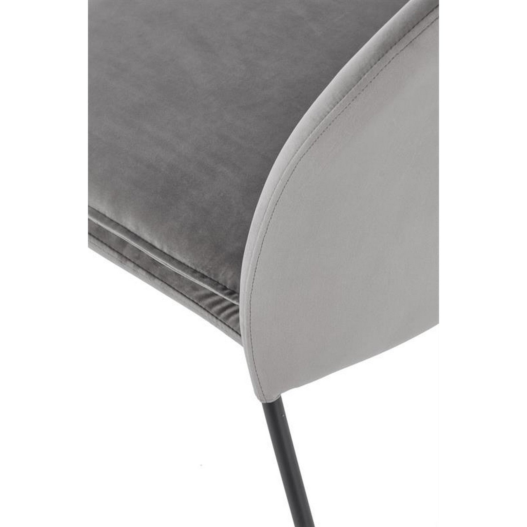 Scaun K443, gri, 50x58x84 cm