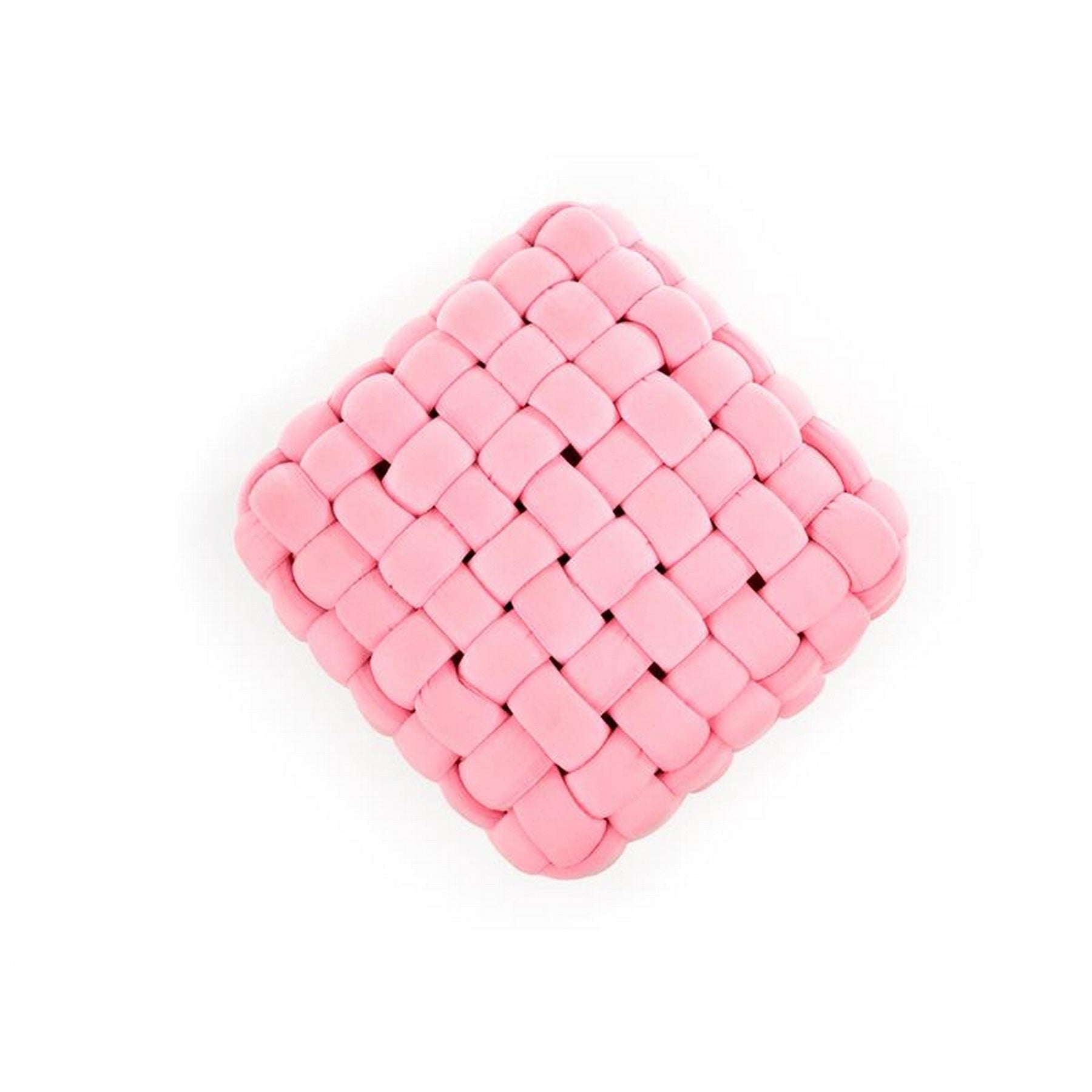 Taburet Rubik roz, 35x35x35 cm
