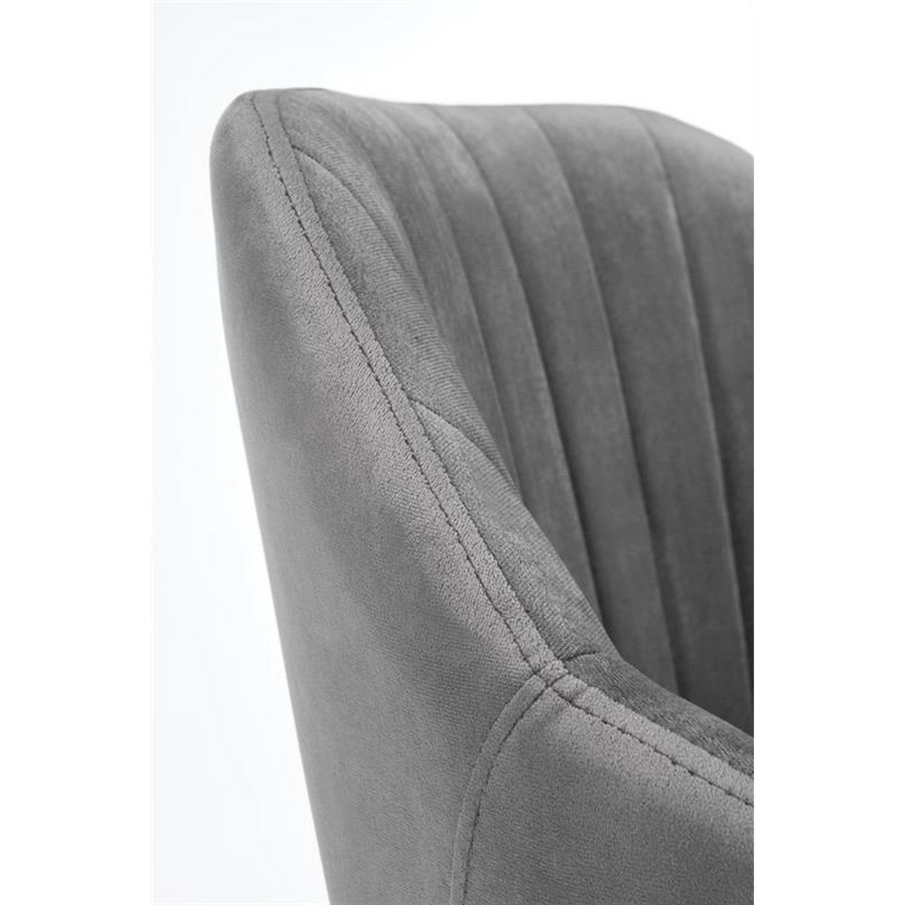 Scaun birou Fresco, gri, 57x55x79/89 cm