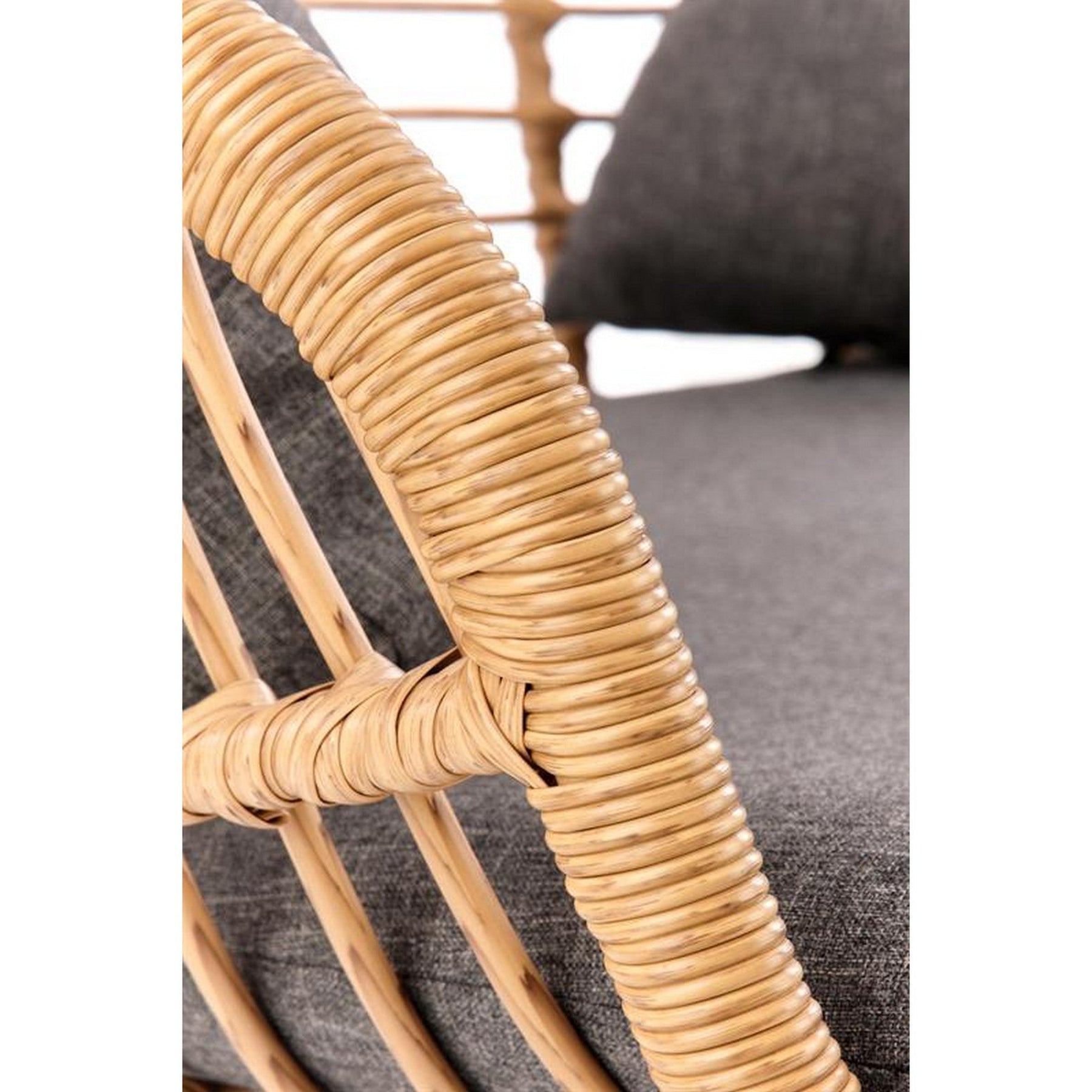 Canapea gradina IKARO XL, stejar/gri, 120x70x96 cm