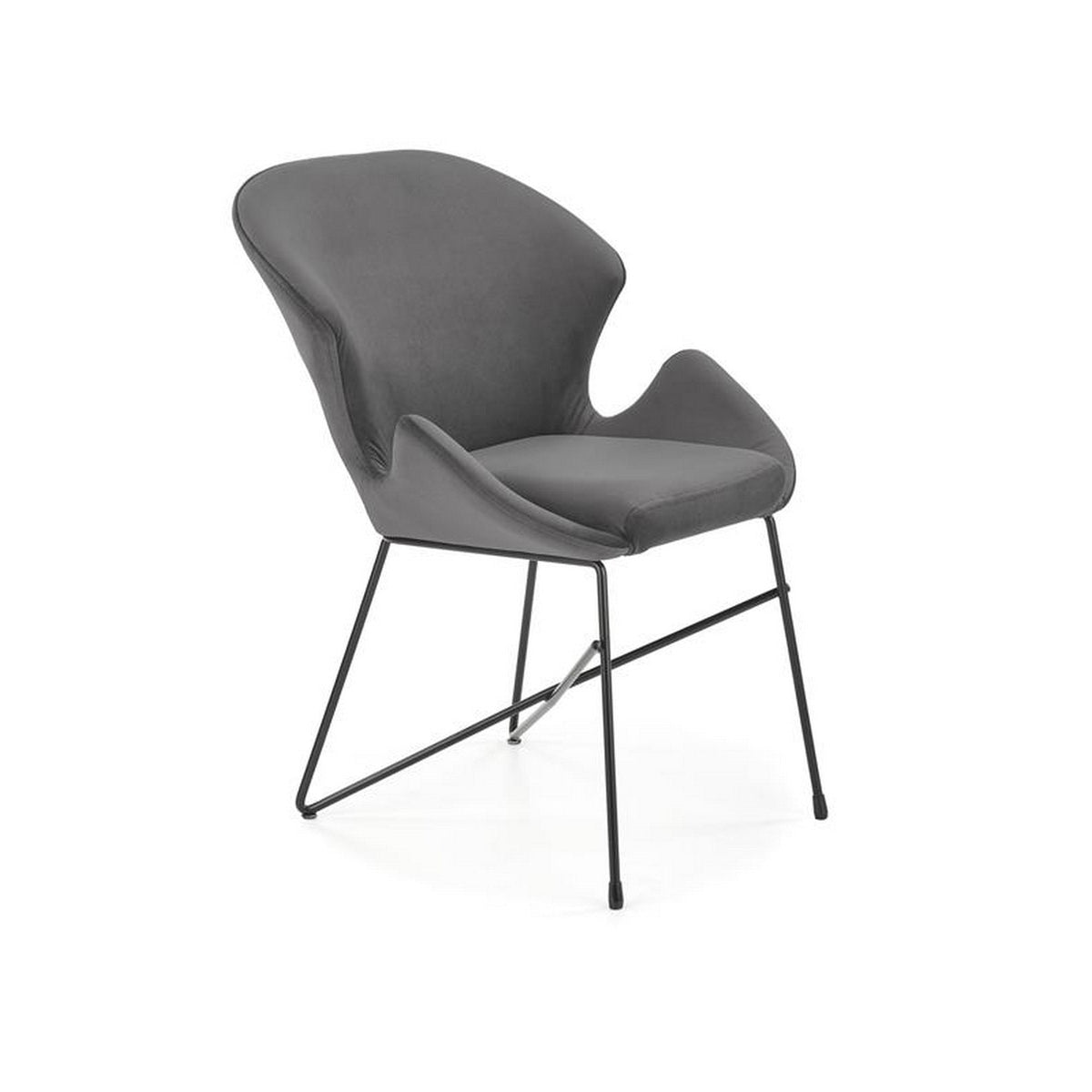 Scaun K458, gri, 57x62x82 cm