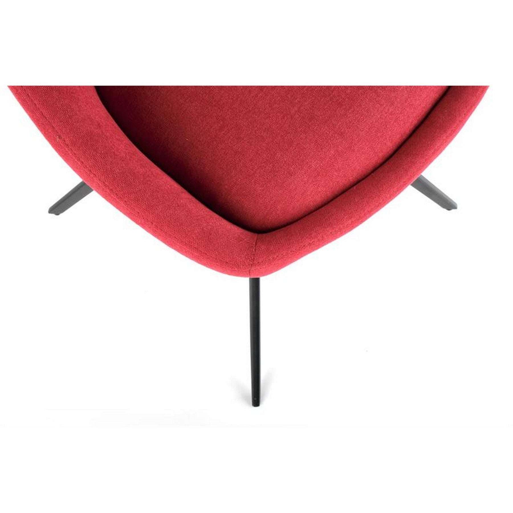 Scaun K431, rosu, 55x54x84 cm