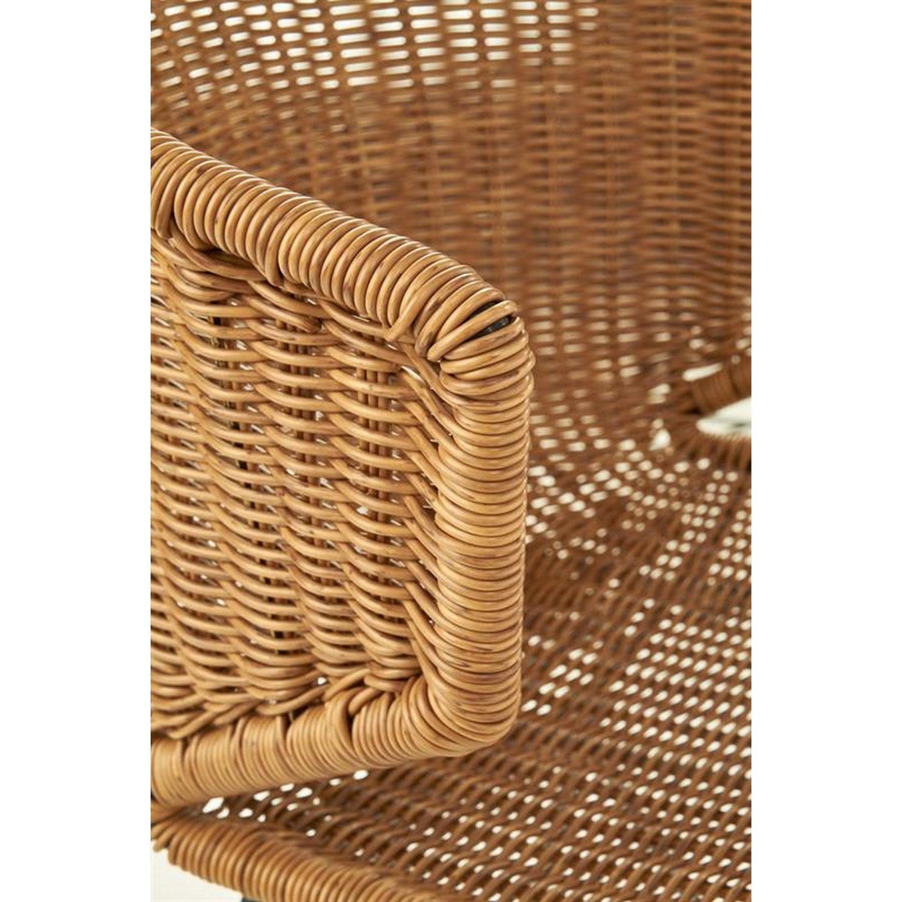 Scaun K407, ratan sintetic, 56x51x77 cm