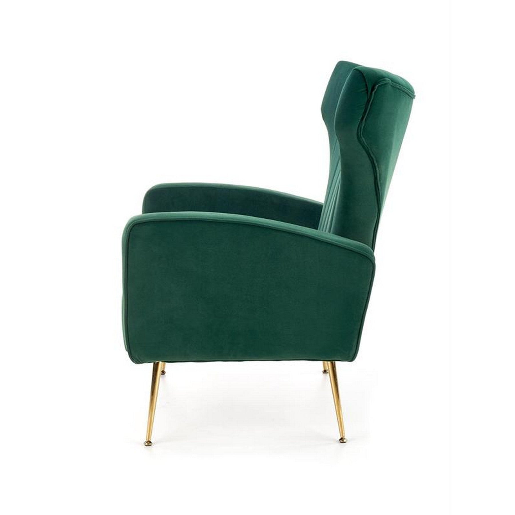 Fotoliu Vario, verde/auriu, 70x70x100 cm