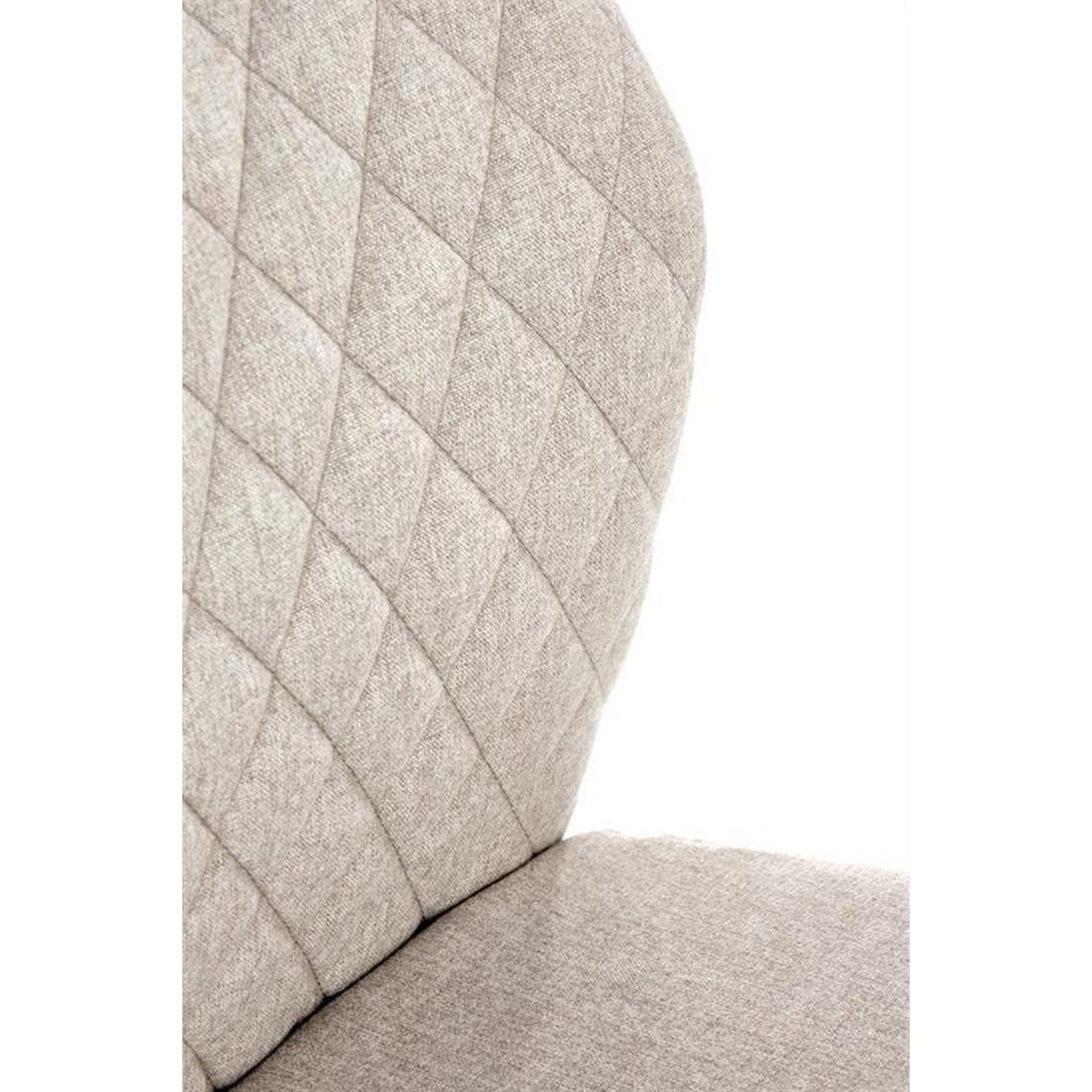 Scaun K461, stofa bej, 46x56x92 cm