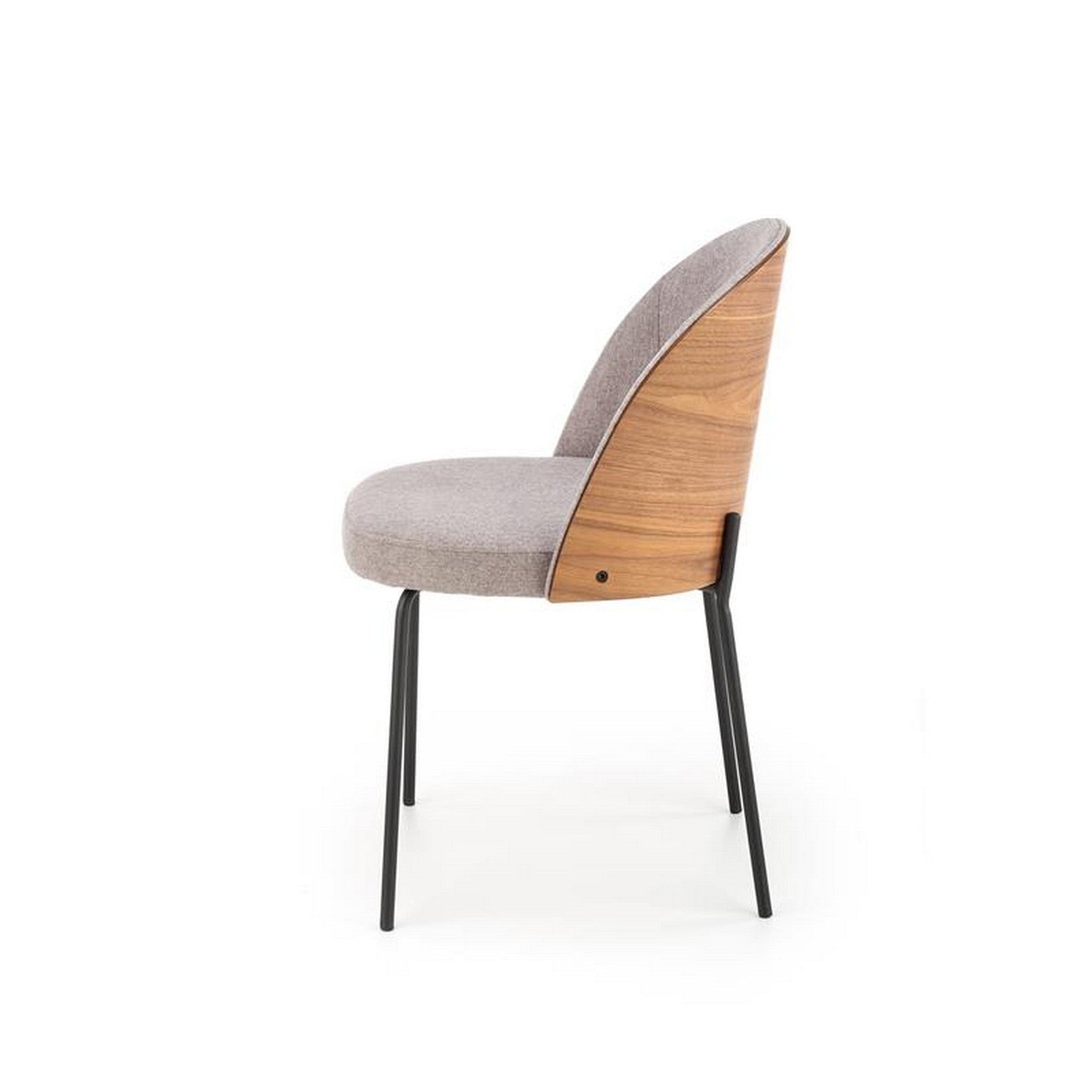 Scaun K451, gri/stejar, 52x53x81 cm