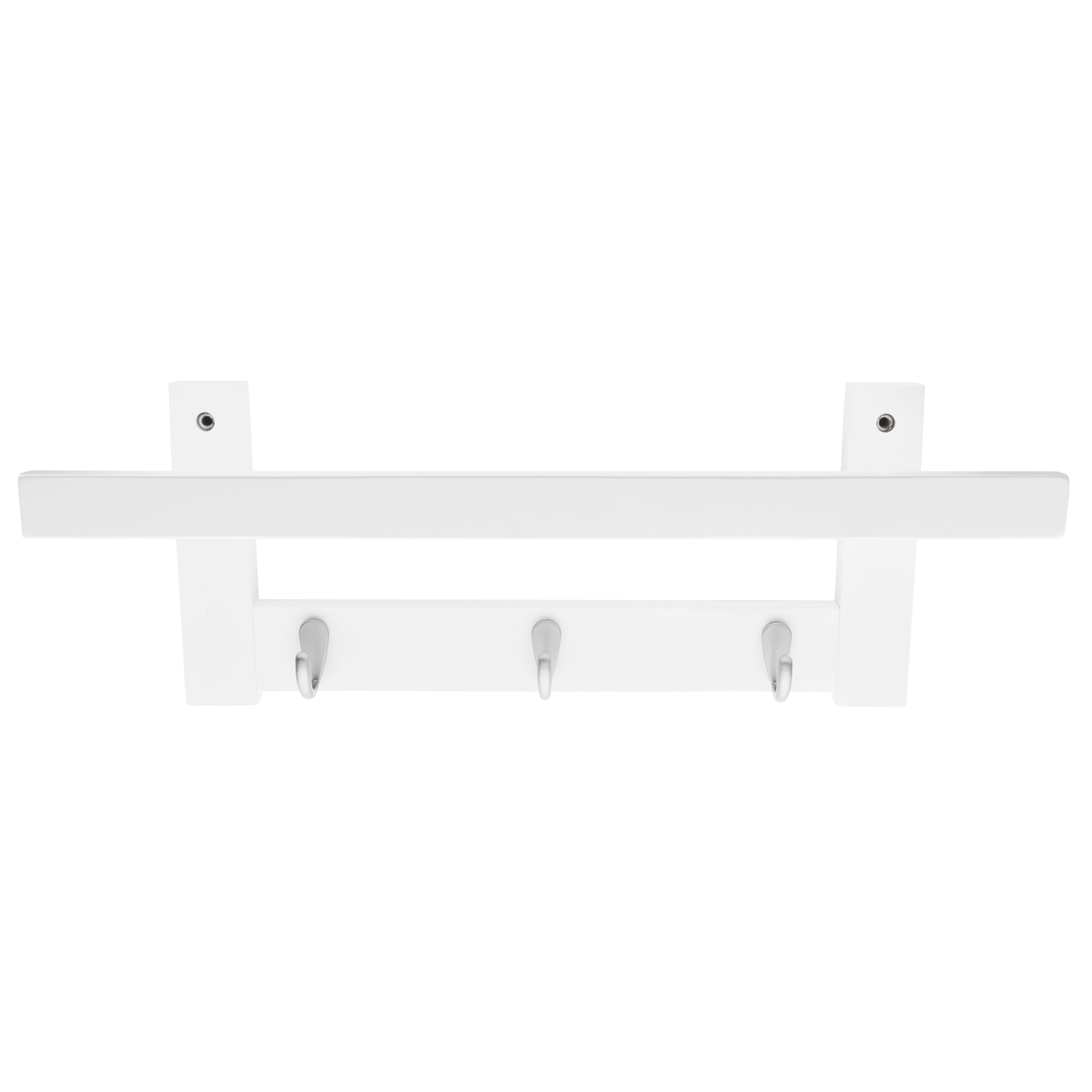 Raft din bambus alb JODA TYP 2, 48,5x12x8 cm