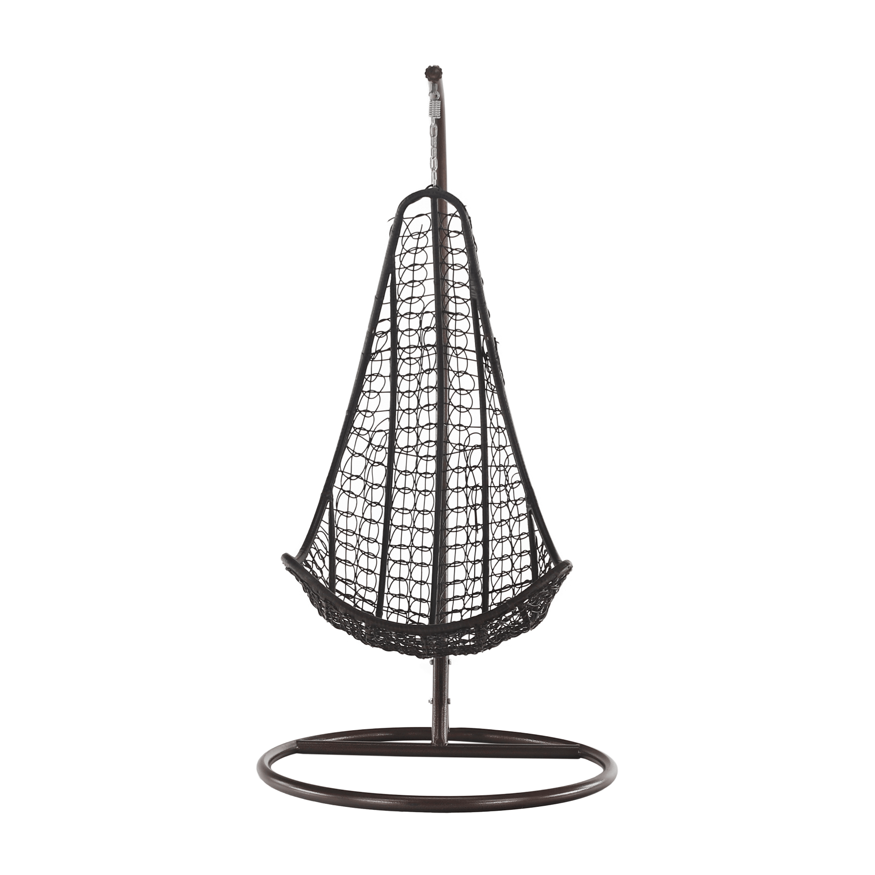 Balansoar suspendat KALEA 2 NEW, maro/crem, 105x105x195 cm.