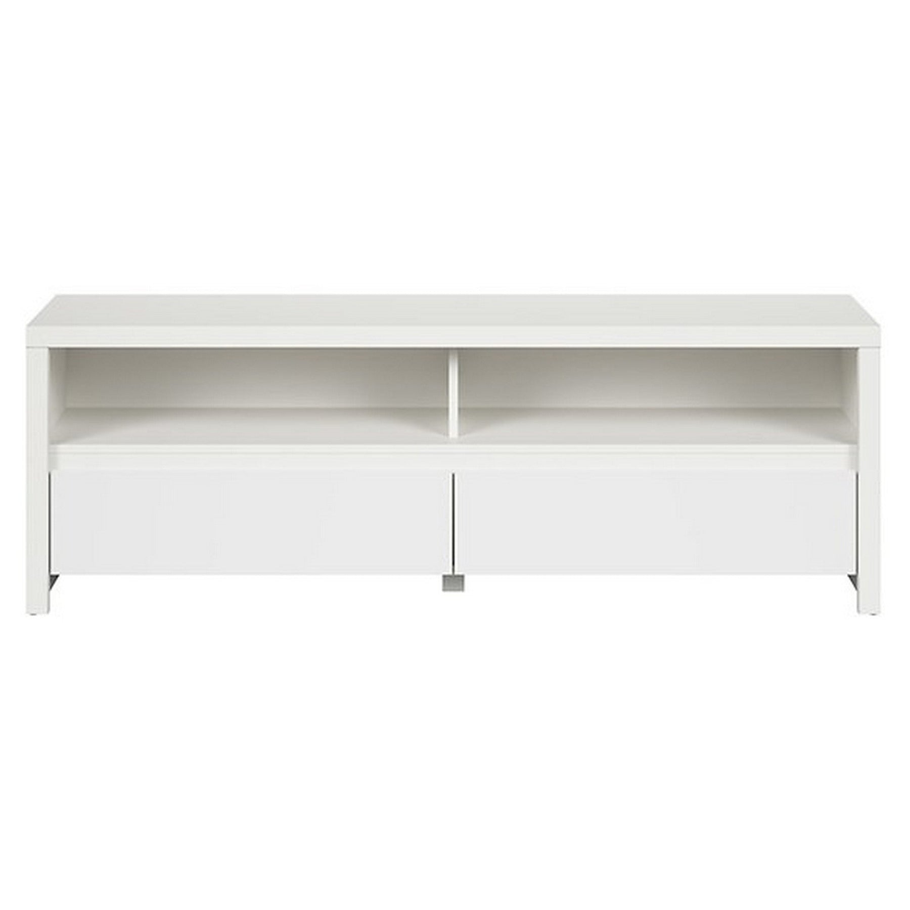 Comoda TV Kaspian alb mat, 143,5x40,5x48,5 cm